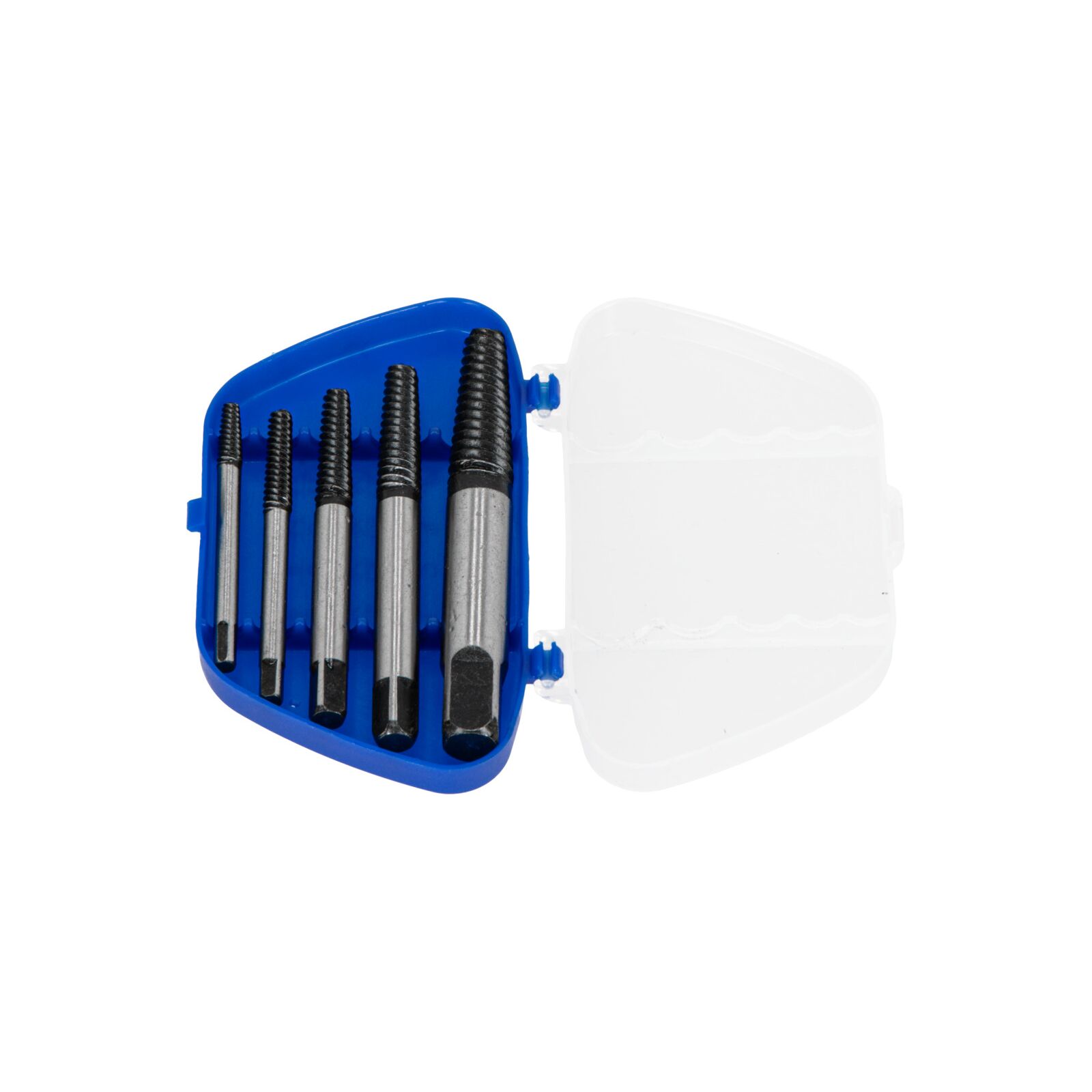 Screw Extractor set 5Pcs: 3.3 - 19.0 mm.