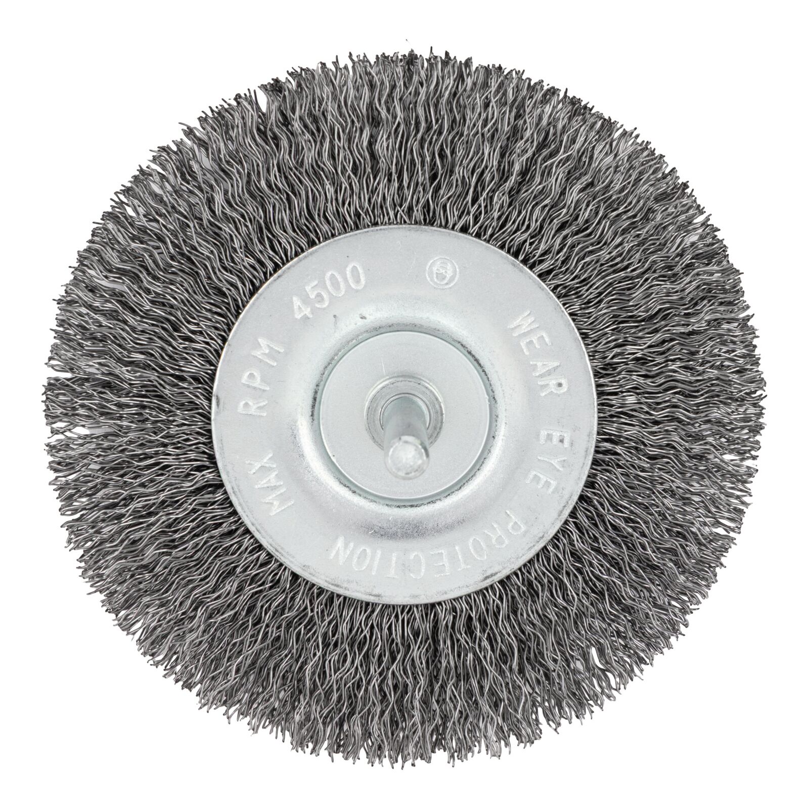 Crimped wire wheel brush 100 mm
