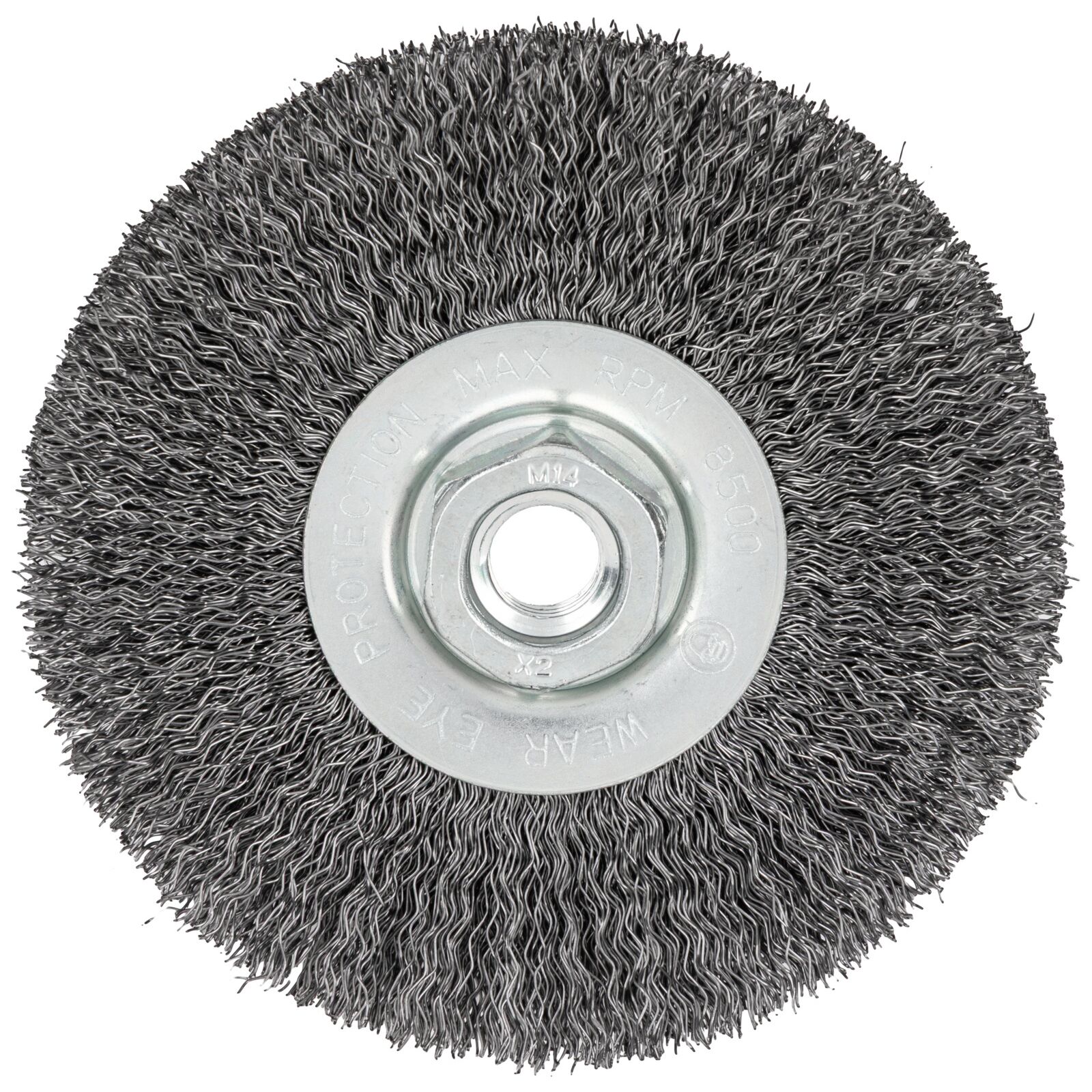 Crimped Wire Cup Brush with Thread Cup M14, Ø 115 mm, Proline