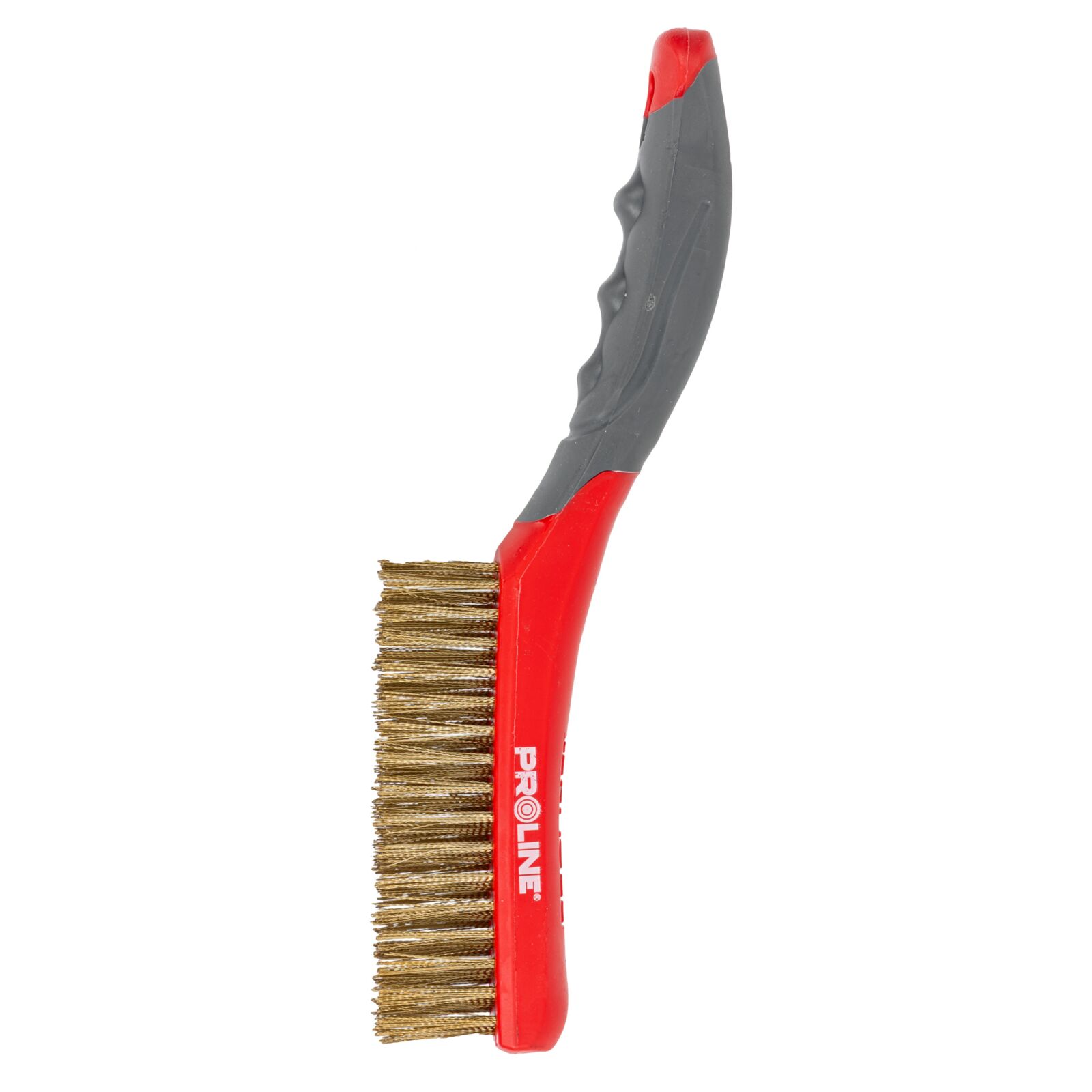 Wire Brush Brass, 4 x 16 Rows, 260 mm, Proline