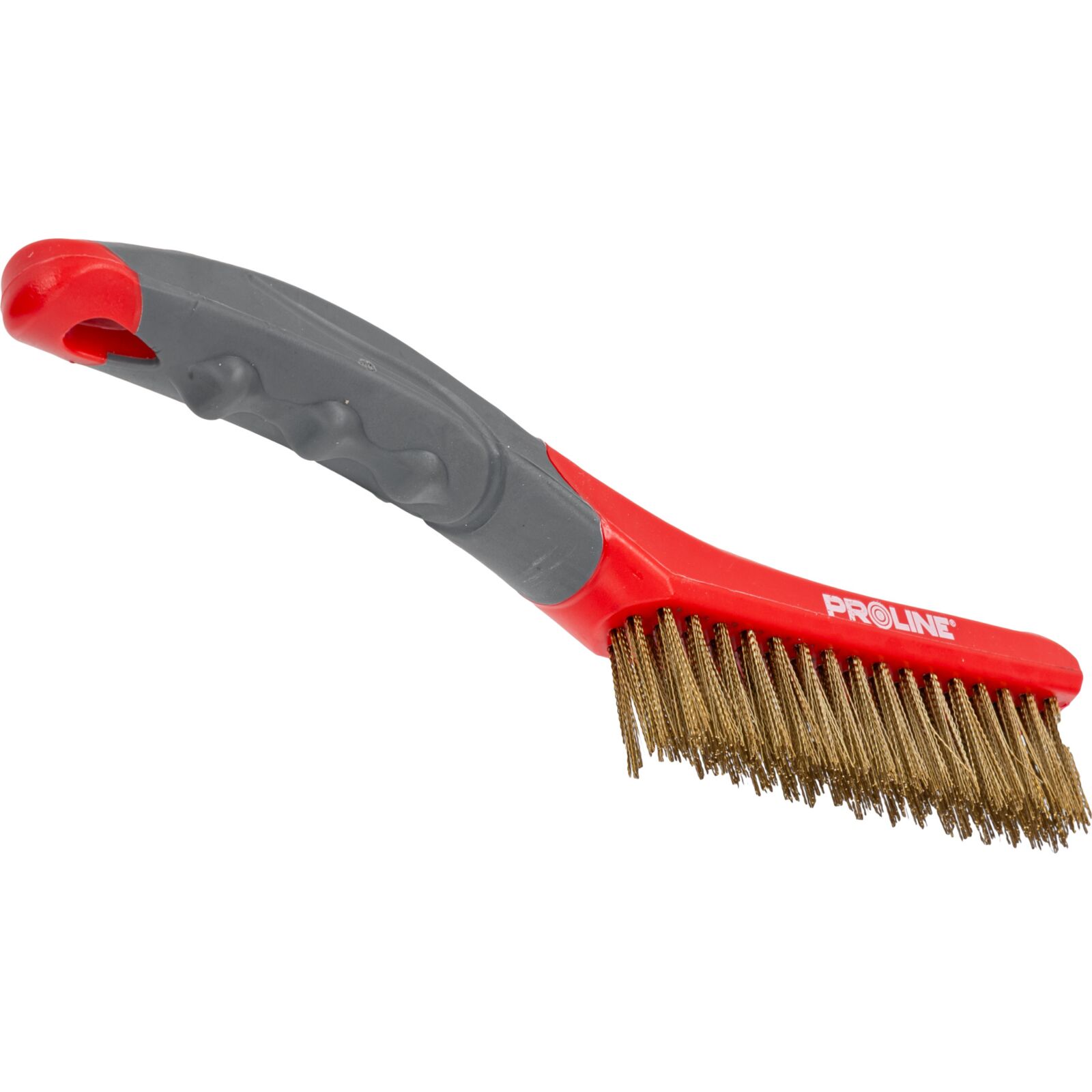 Wire Brush Brass, 4 x 16 Rows, 260 mm, Proline
