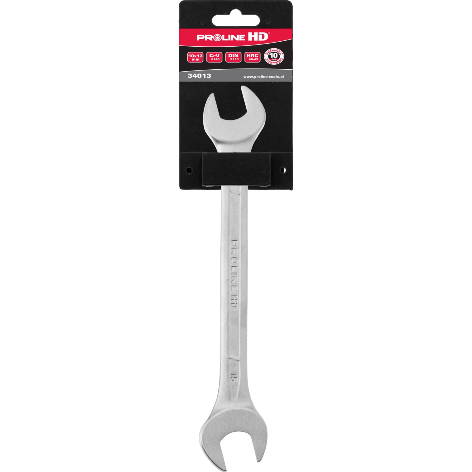 Blocknyckel Dubbel Öppen 6 x 7 mm–30 x 32 mm, Kromvanadium, Proline HD