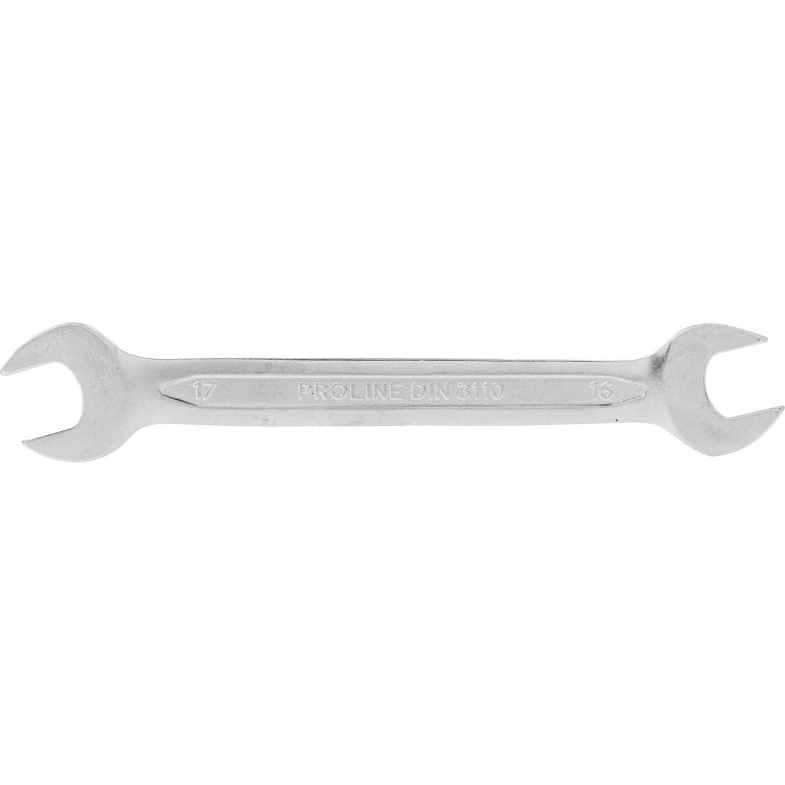 Open End Wrench set 6-17 mm, DIN 3110, 6 Pieces, Proline