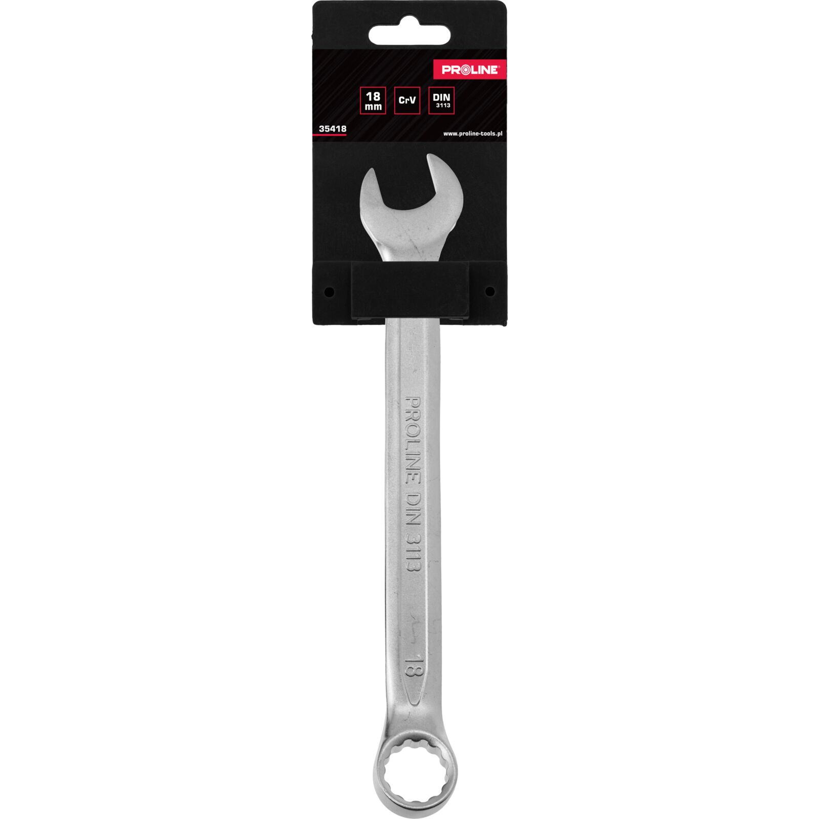 Combination Wrench set - DIN 3113, 18 mm, Proline