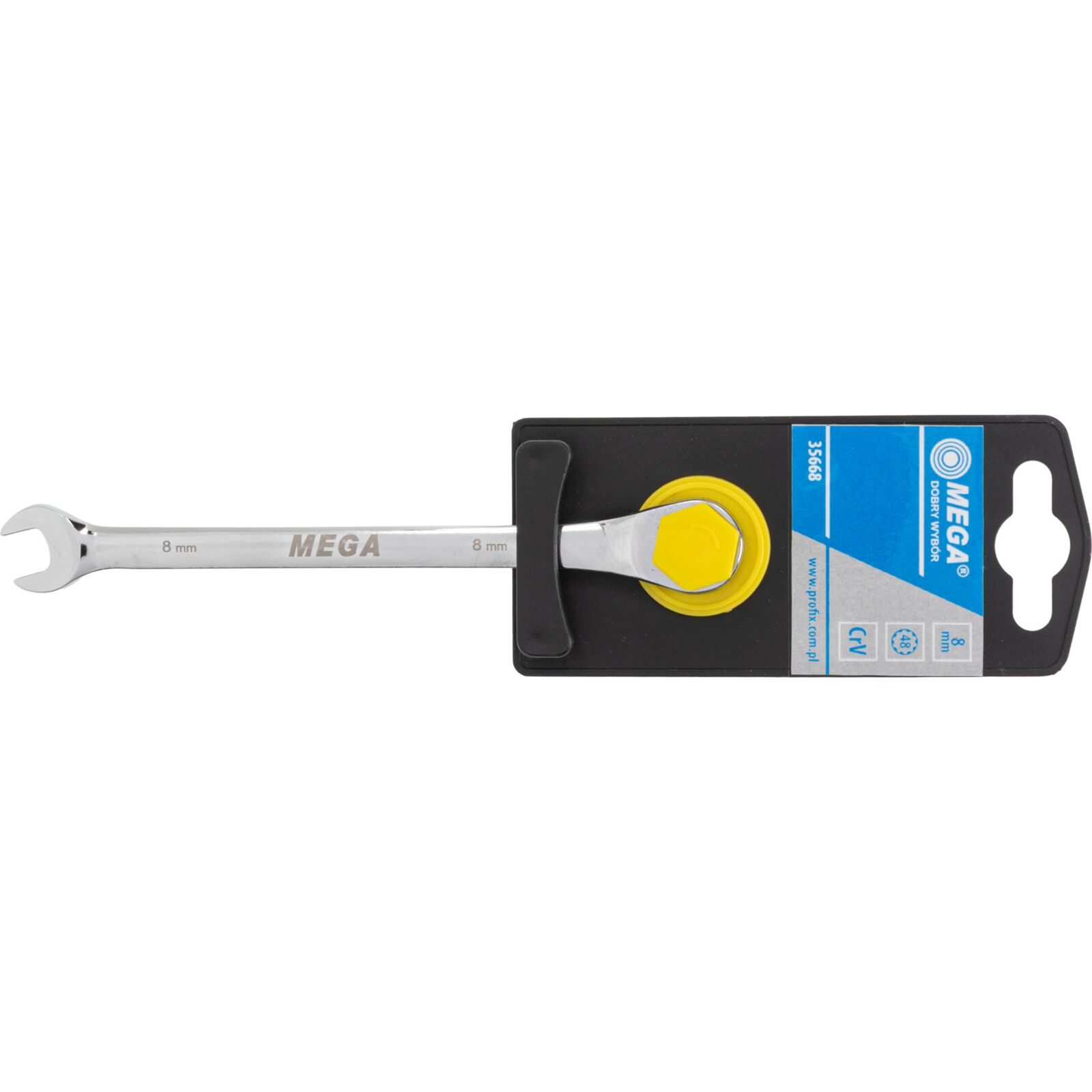 Combination Ratchet Spanner, 8-19 mm