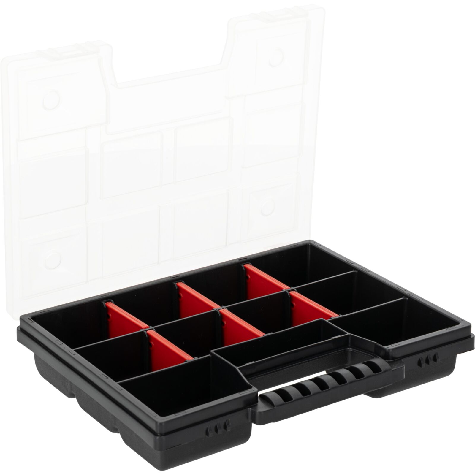 Förvaringsbox Organiser med Handtag 11 Fack 3.5 x 15.5 x 19.5 cm, PROLINE HD