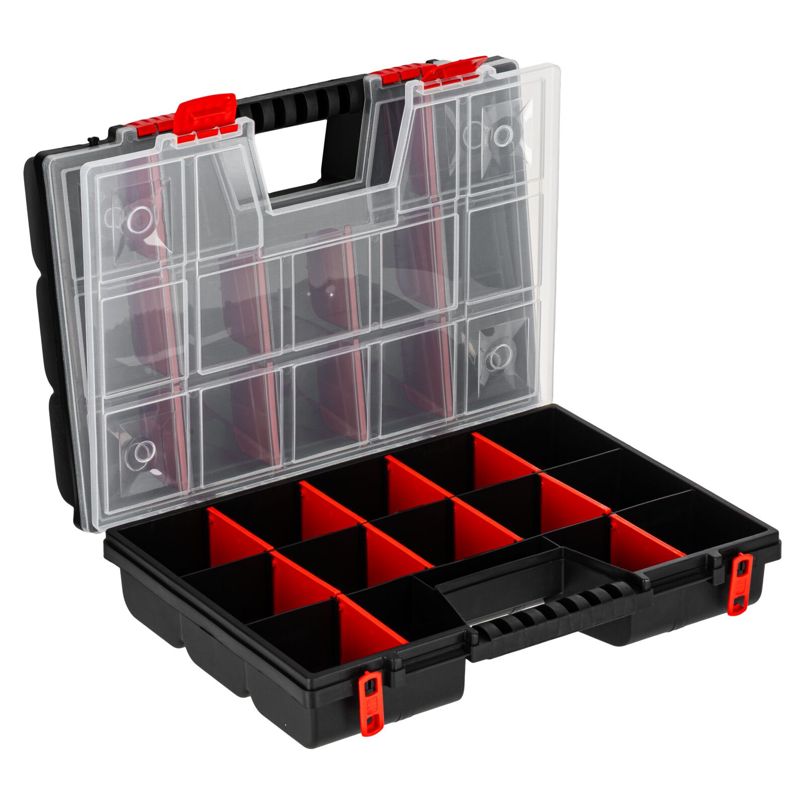 Verktygslåda Organiser med Handtag 30 Fack 13 x 29 x 39 cm, Proline HD