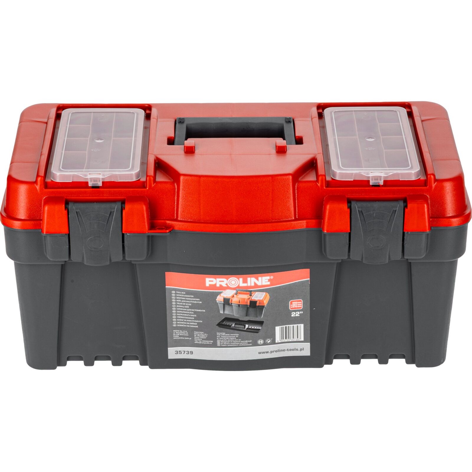 Tool Box 22 , 550 x 26 7 x 186, Proline
