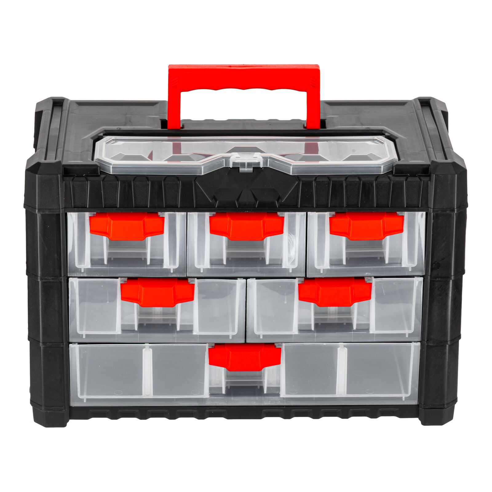 Förvaringsbox Organiser med Handtag 13 Fack 26 x 20 x 40 cm, PROLINE HD