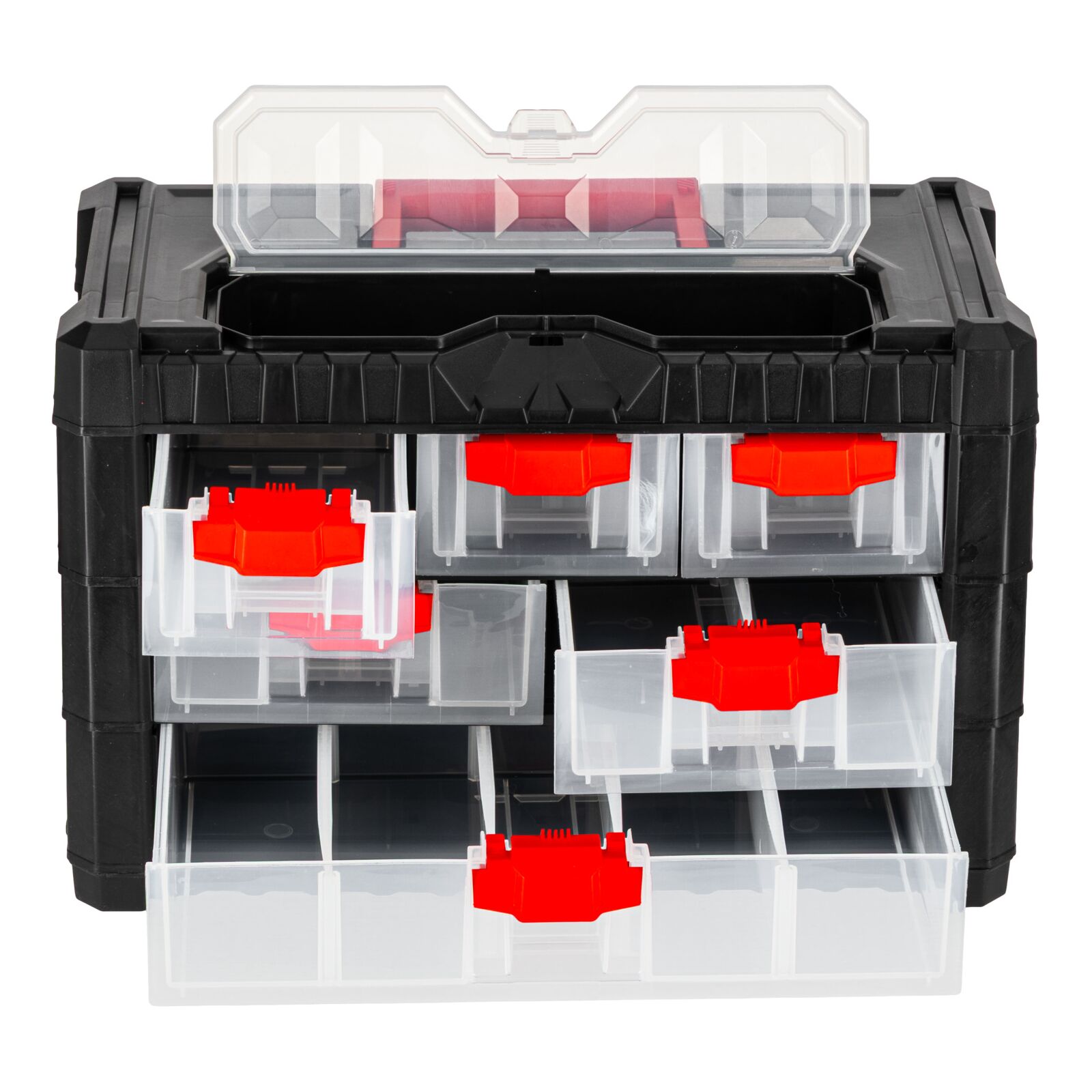 Förvaringsbox Organiser med Handtag 13 Fack 26 x 20 x 40 cm, PROLINE HD