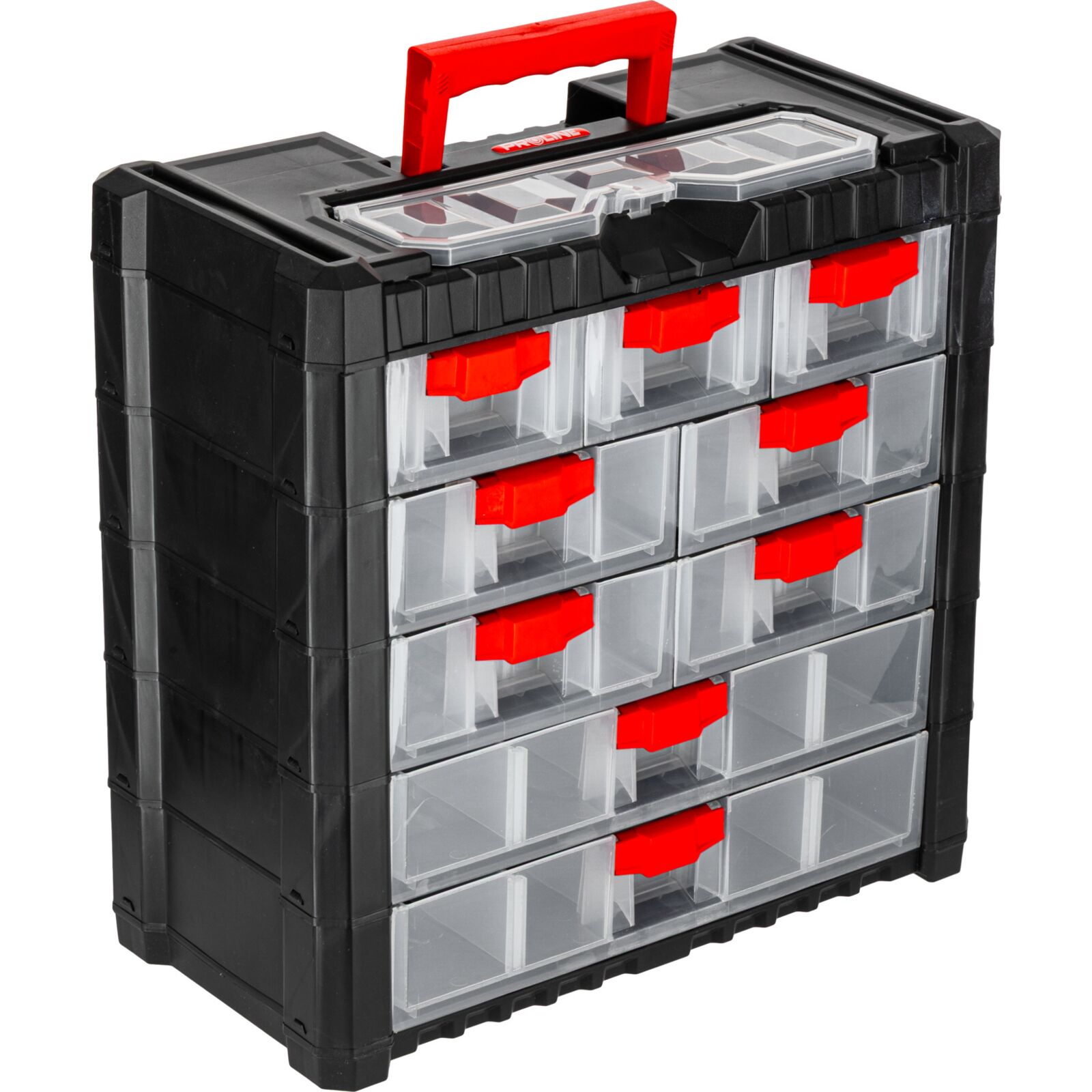 Förvaringsbox Organiser med Handtag 22 Fack 39.2 x 20 x 40 cm, PROLINE HD