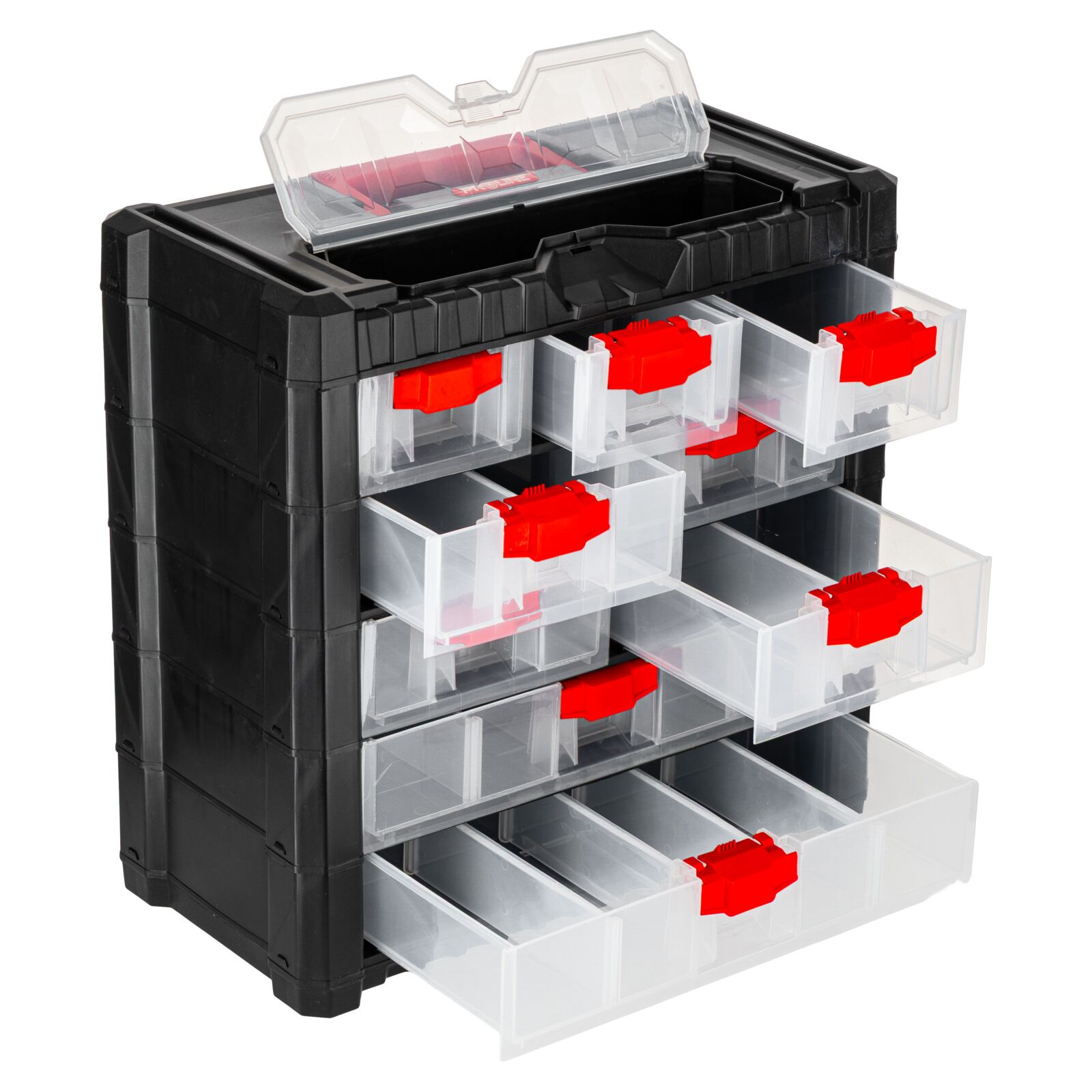 Förvaringsbox Organiser med Handtag 22 Fack 39.2 x 20 x 40 cm, PROLINE HD