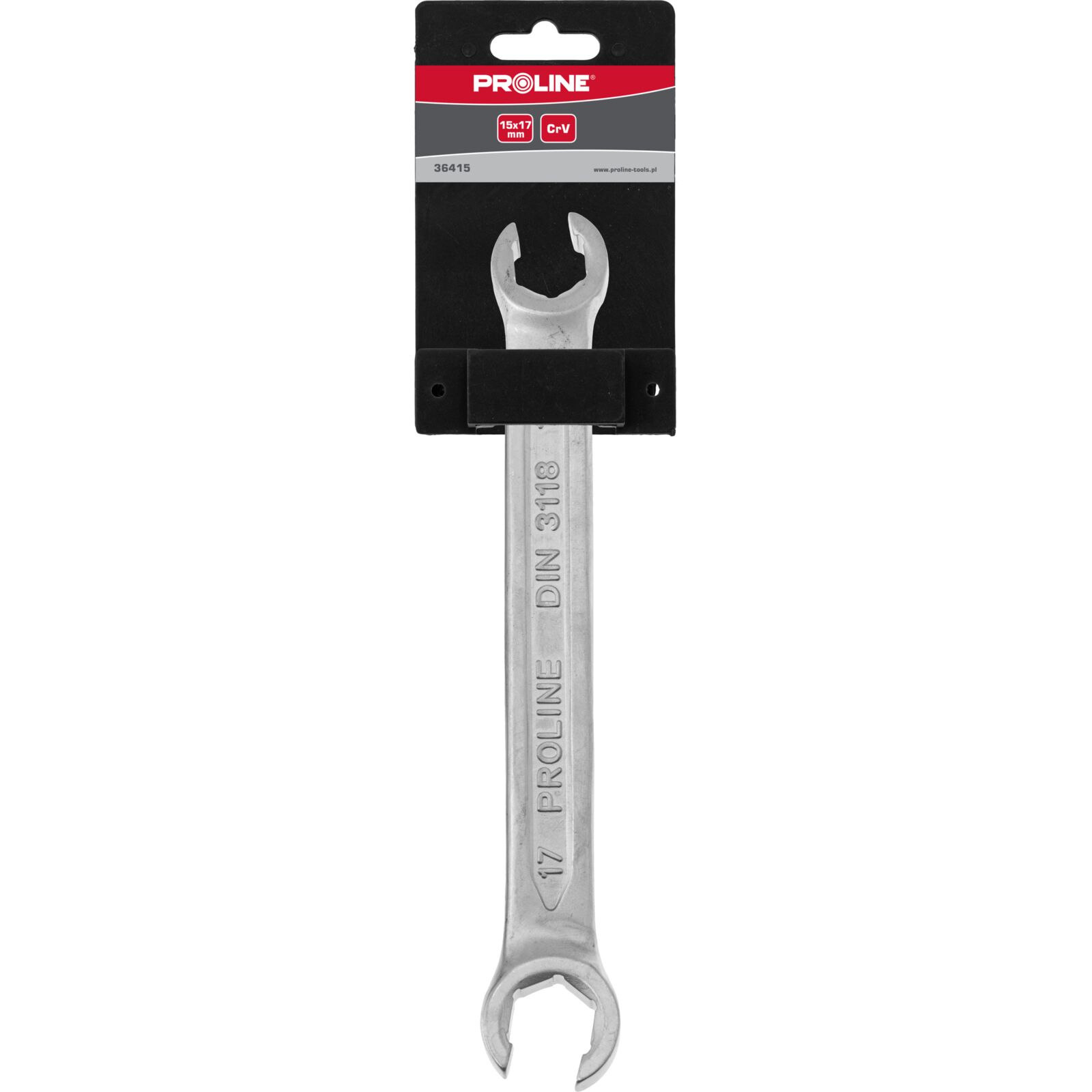 Open End Wrench, Brake Pipe Wrench 8-21 mm CrV, Proline