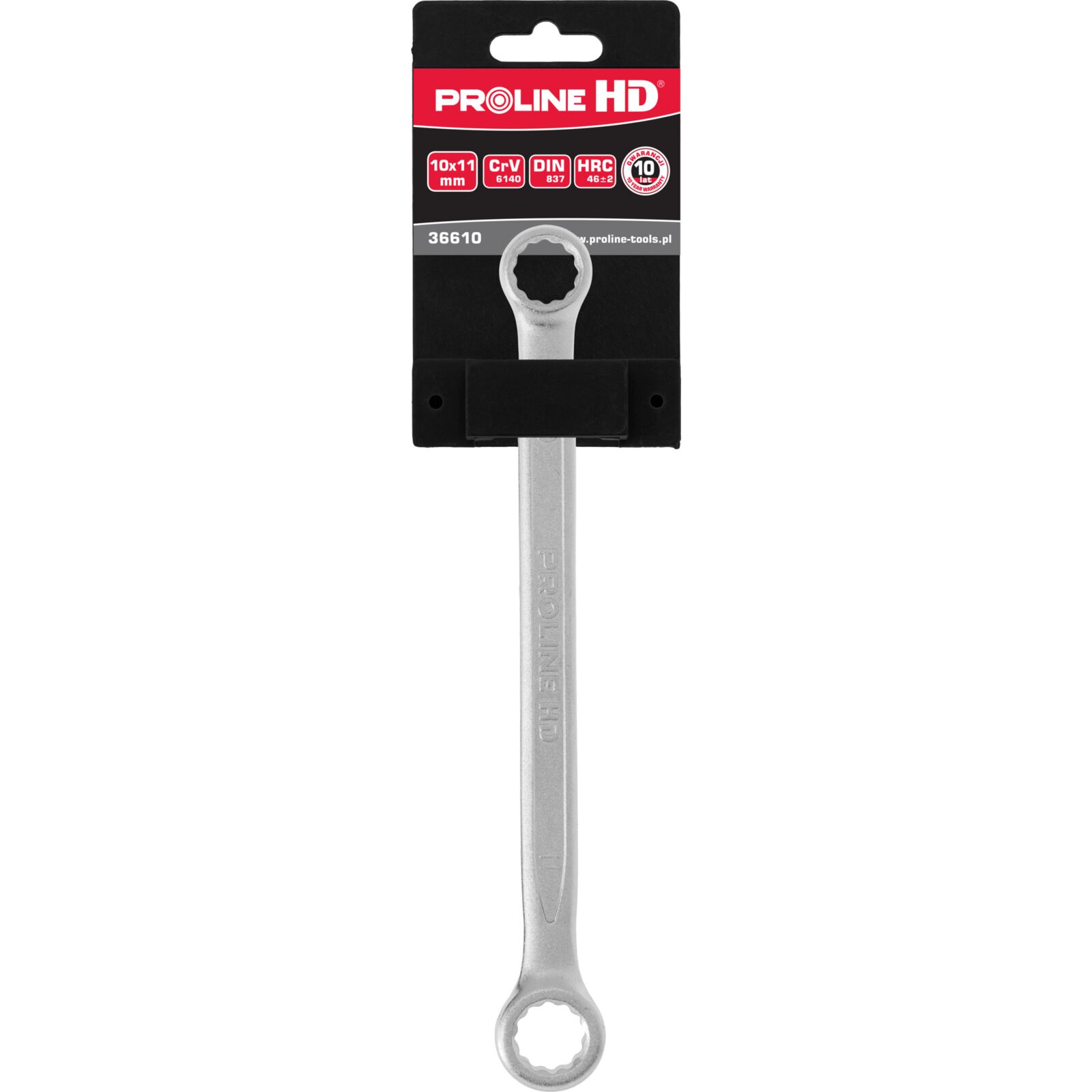 Box End Wrench 10 x 11 mm, Stainless Steel, PROLINE HD
