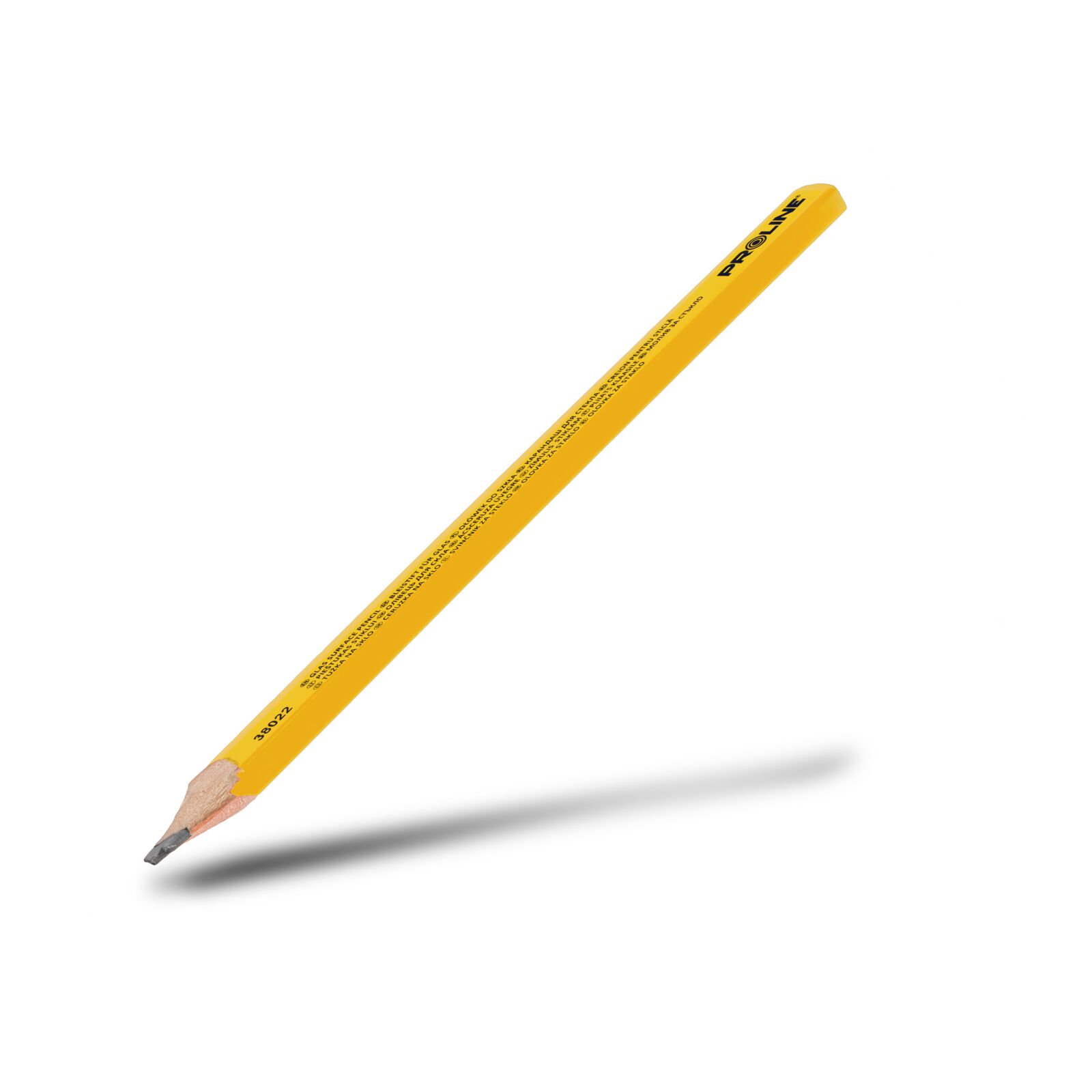 Glass marking pencil yellow 24 cm