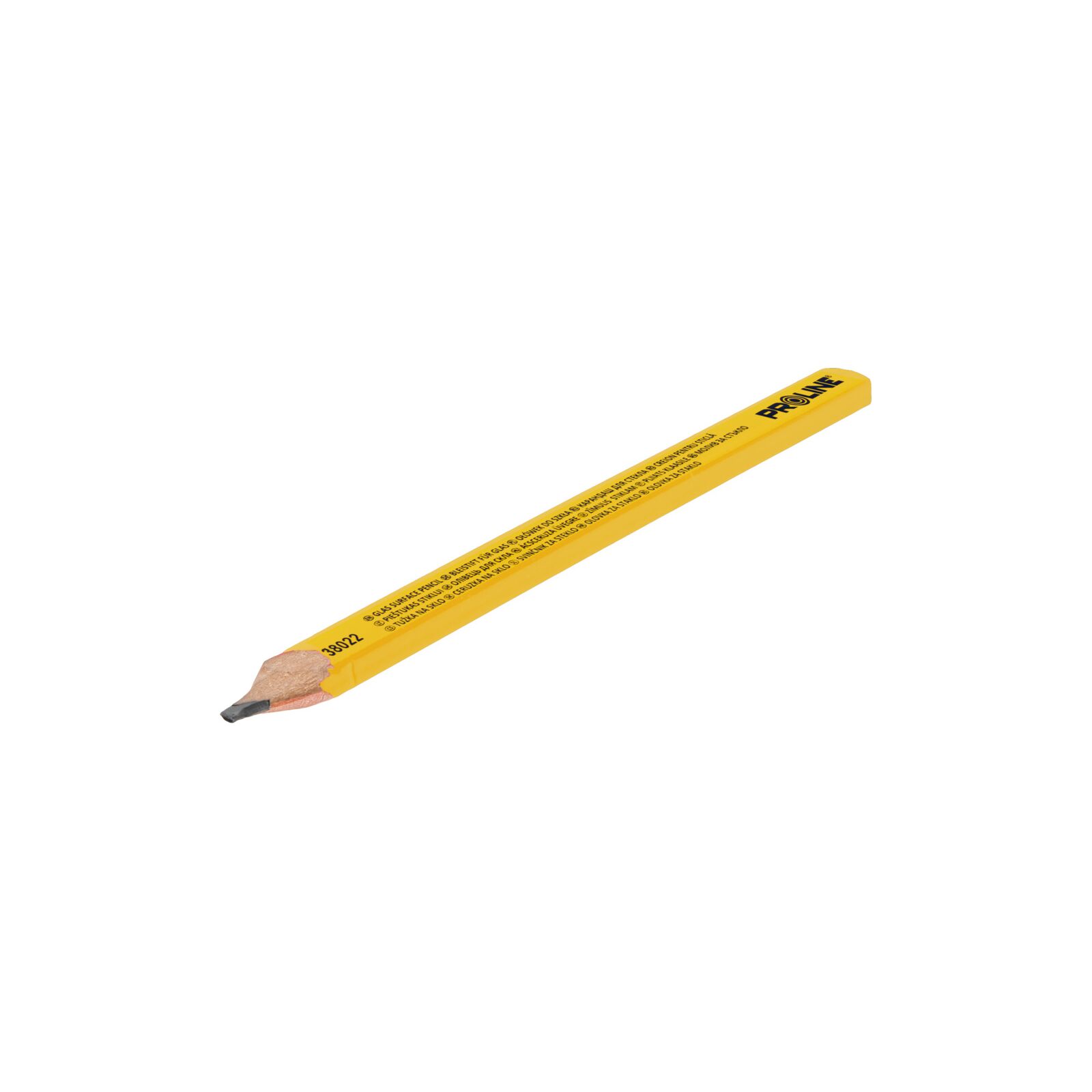 Glass marking pencil yellow 24 cm