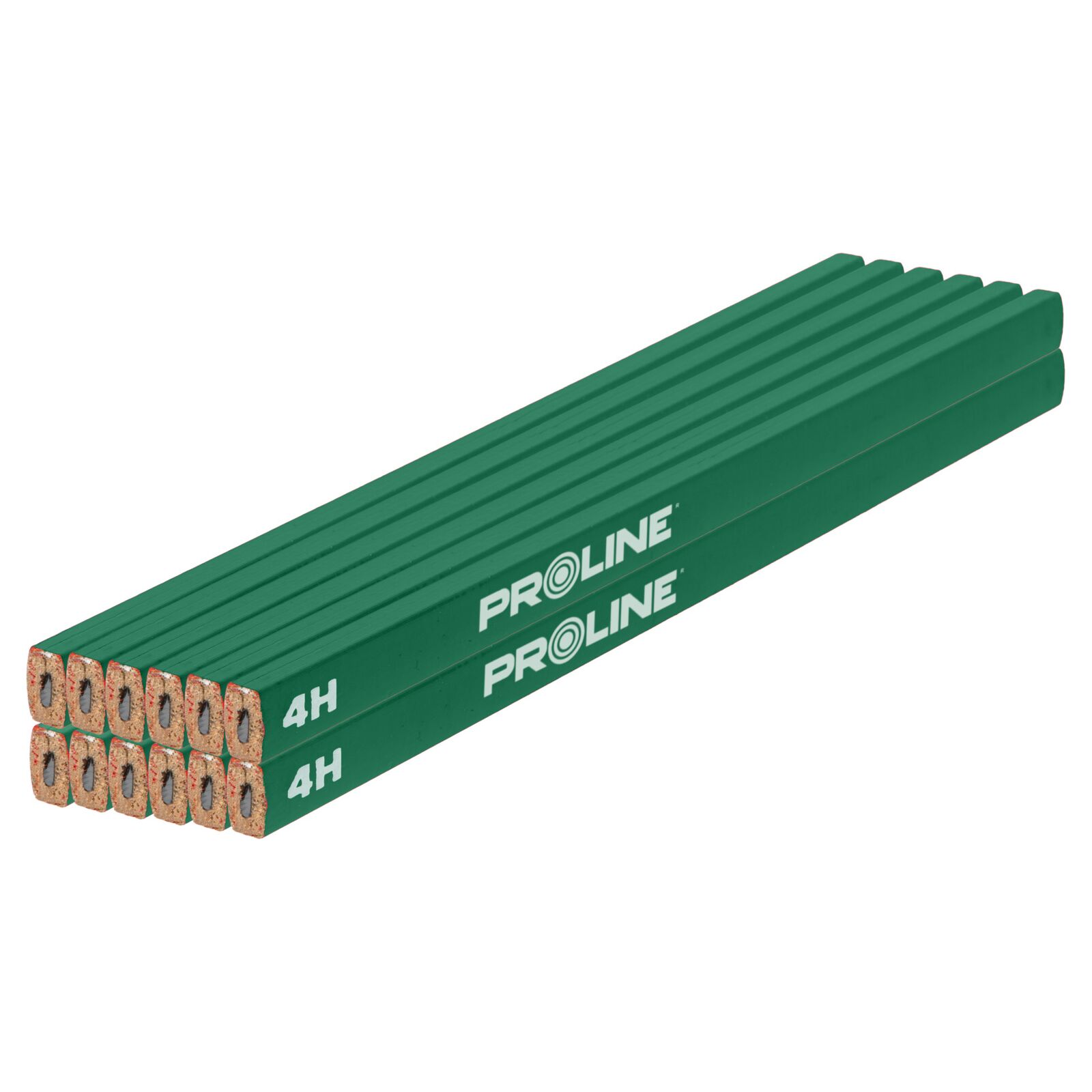 Mason Pencils 4H, 12 pcs, Green, Proline