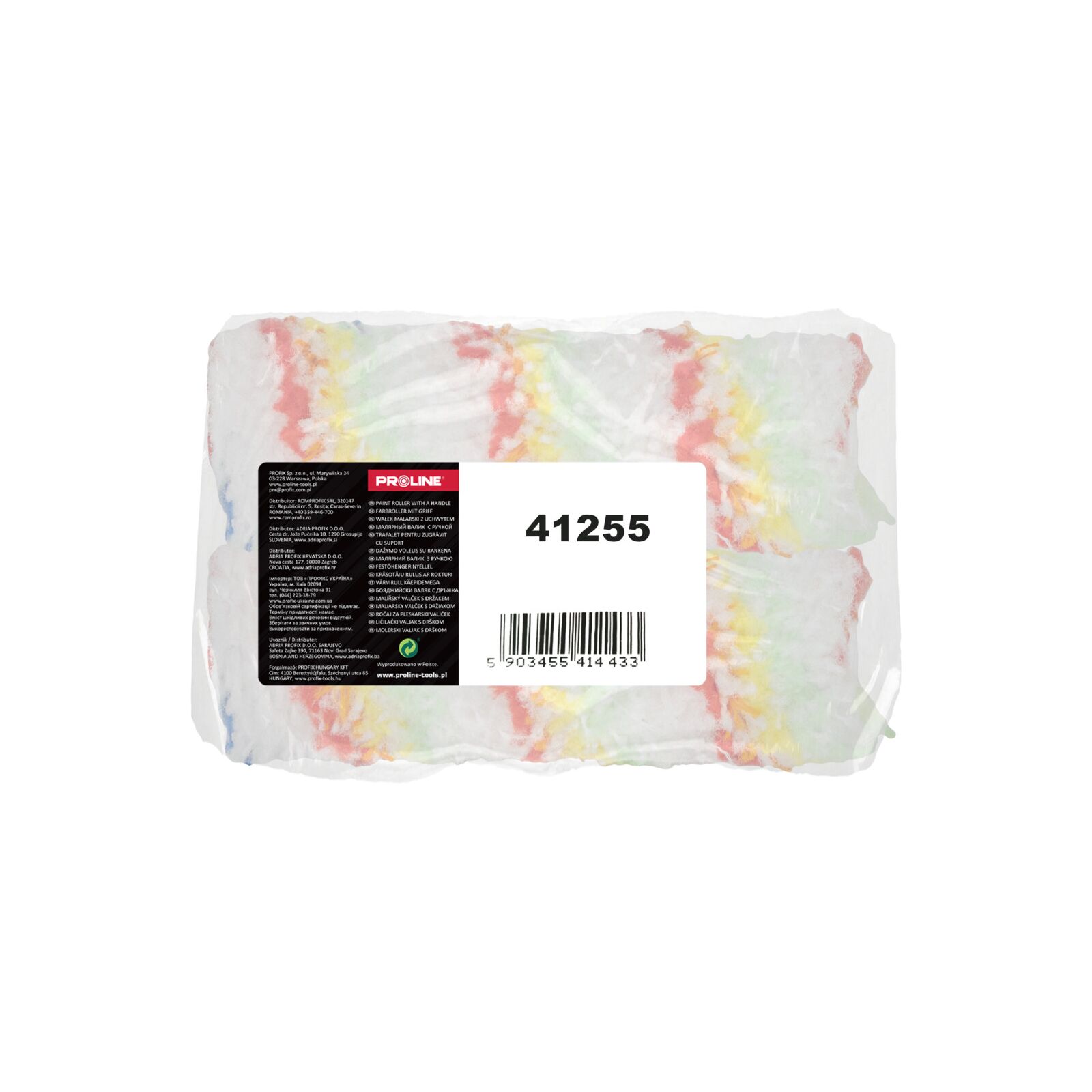 Rollermuffar 10 x 100 mm, 2-pack för porösa fasader