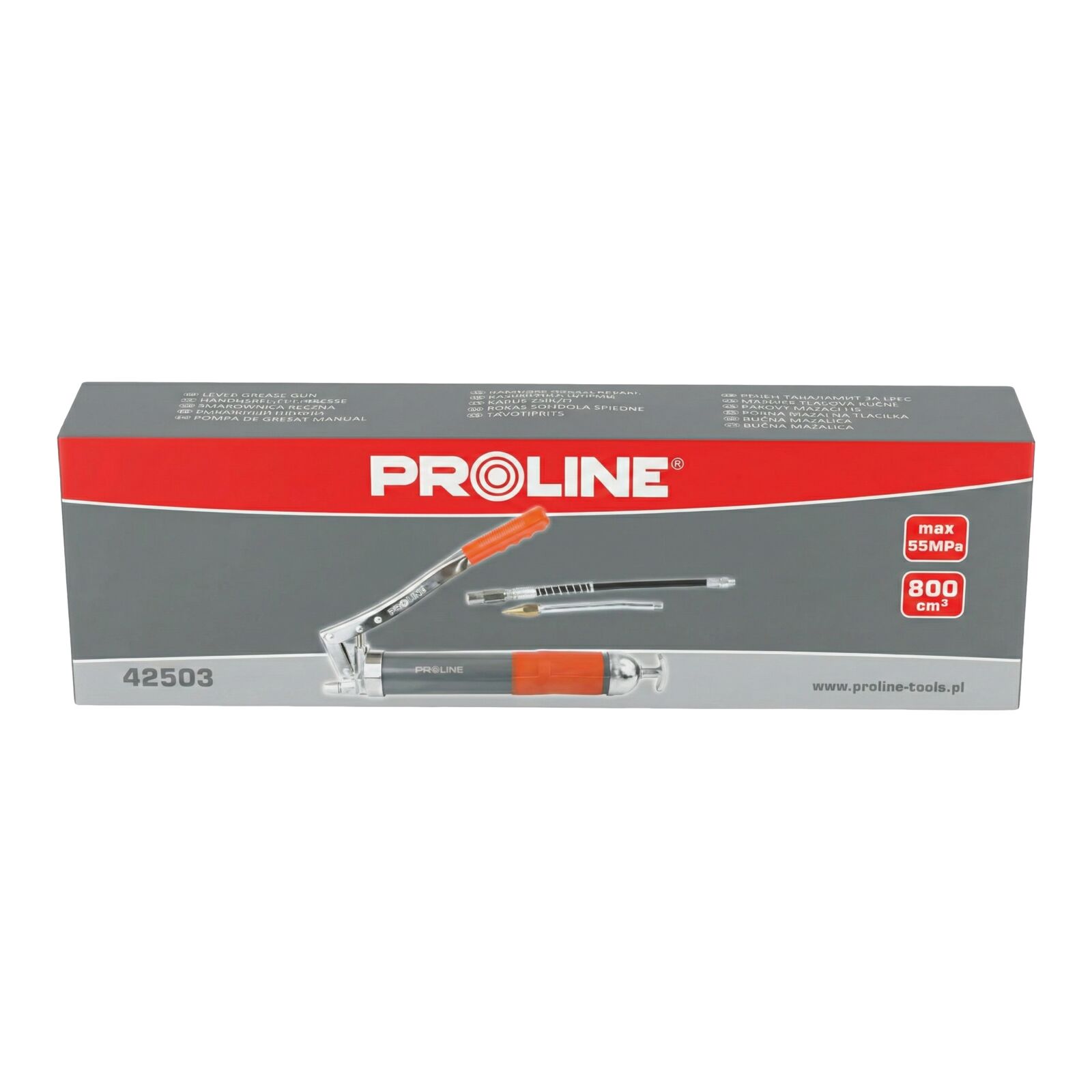 Hävarmsfettpistol 800 ml, Proline