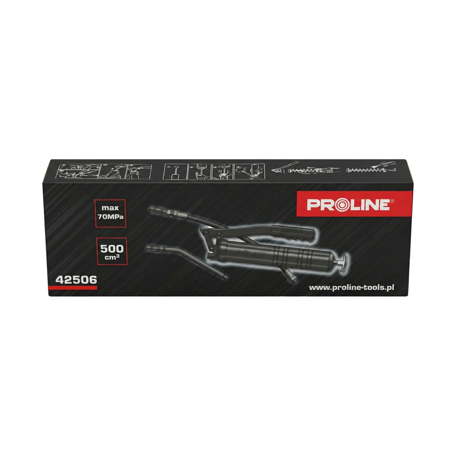 Lever Grease Gun 500 Cc with Delivery Tubes
