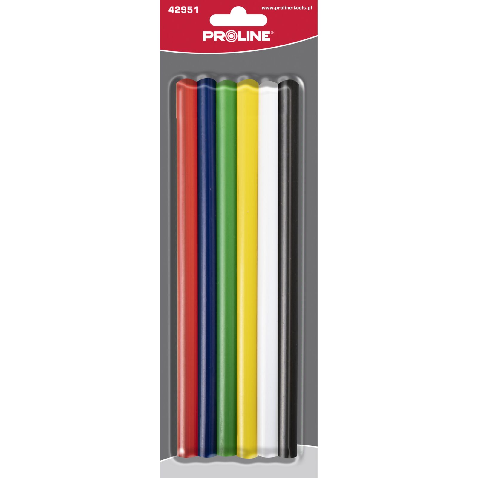 Färgade Limstift 11 mm, 12st, Proline