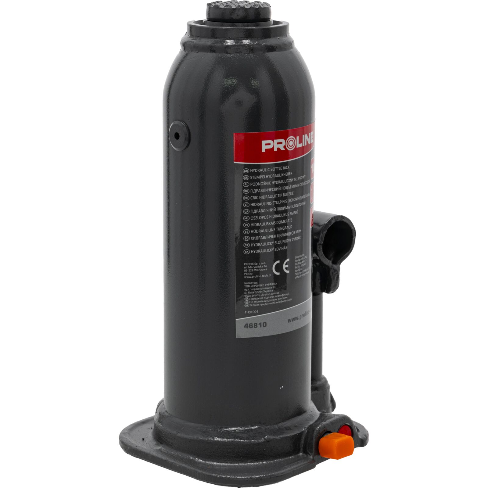 Hydraulic Jack 10T 230-460 mm (6.2 kg), Proline