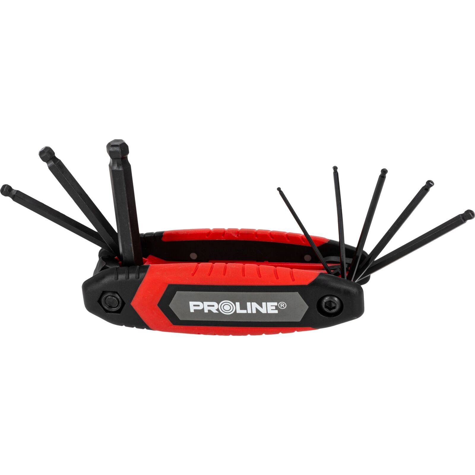 HEX Keys with Ball 8 Pieces - Steel, Sizes: 1.5-8.0, Proline