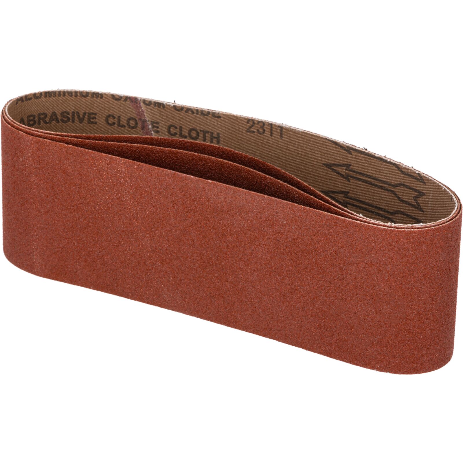 Abrasive Belts 75 x 457 mm Grit 100, 3 pcs