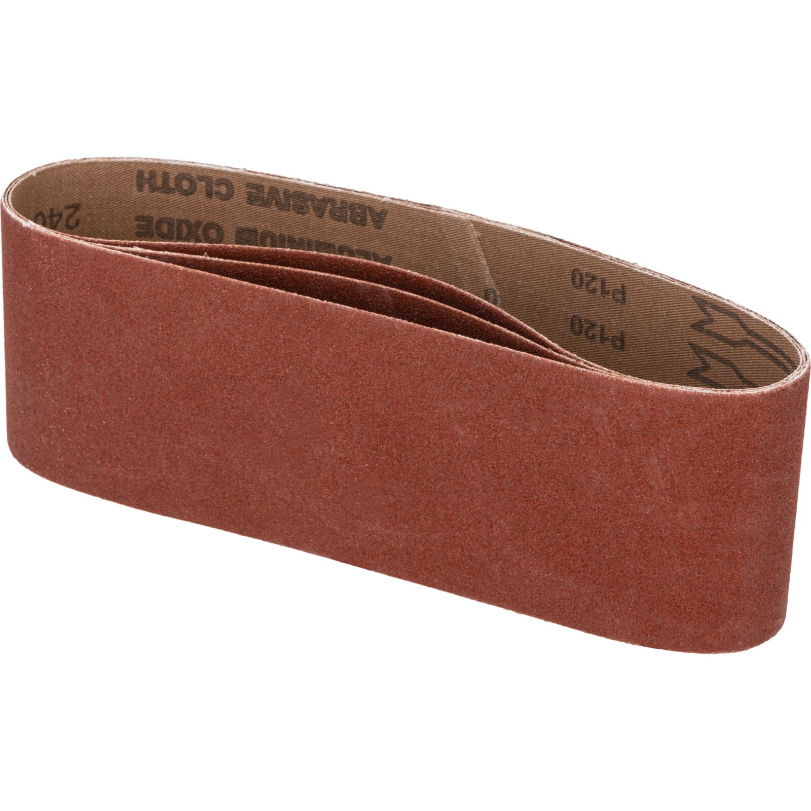 Abrasive Belts 75 x 457 mm Grit 120, 3 pcs