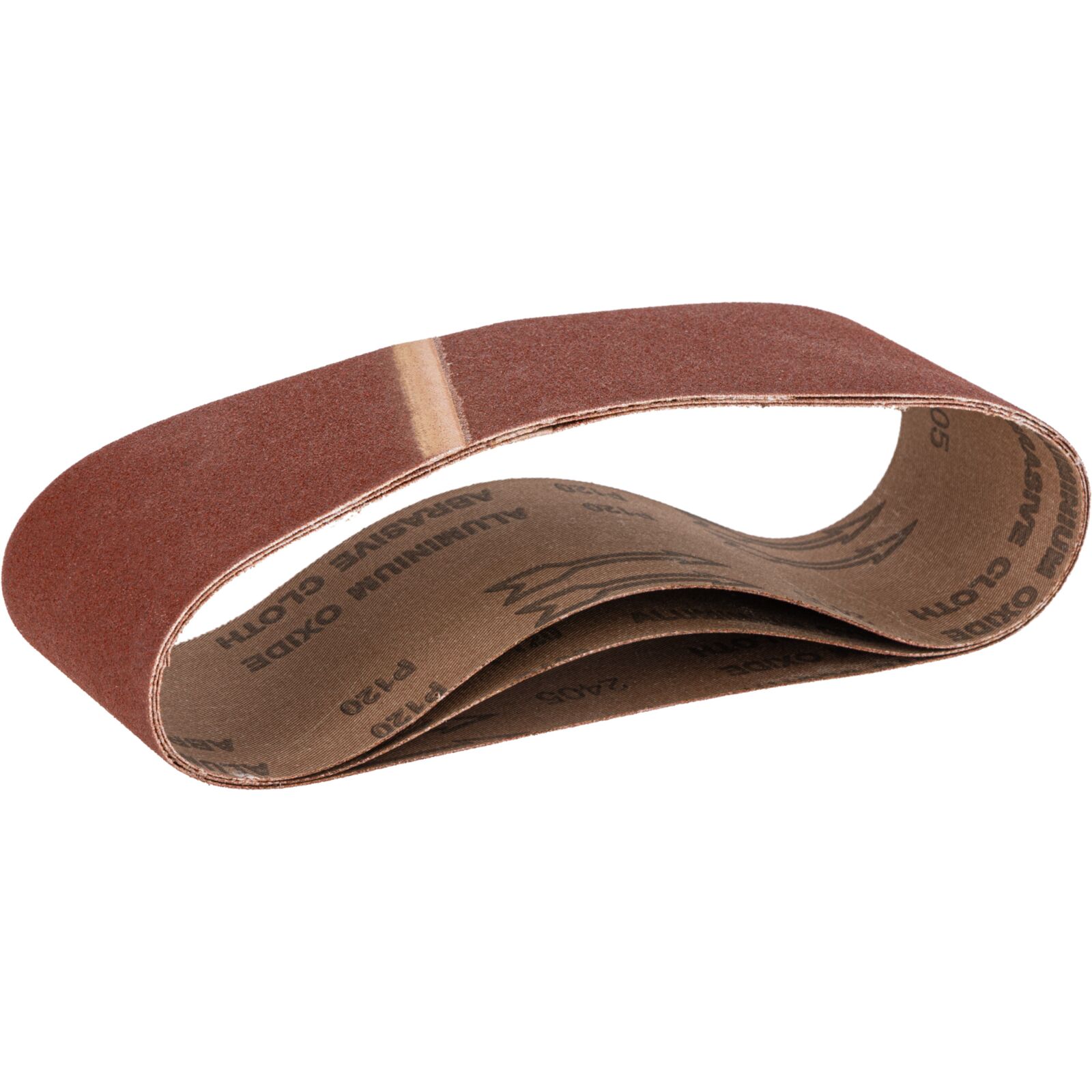 Abrasive Belts 75 x 457 mm Grit 120, 3 pcs