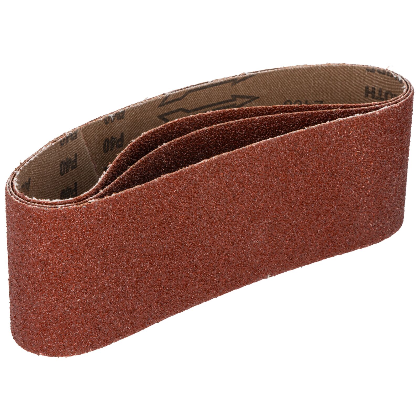 Slipband 75 x 533 mm, korn 40, 3 st