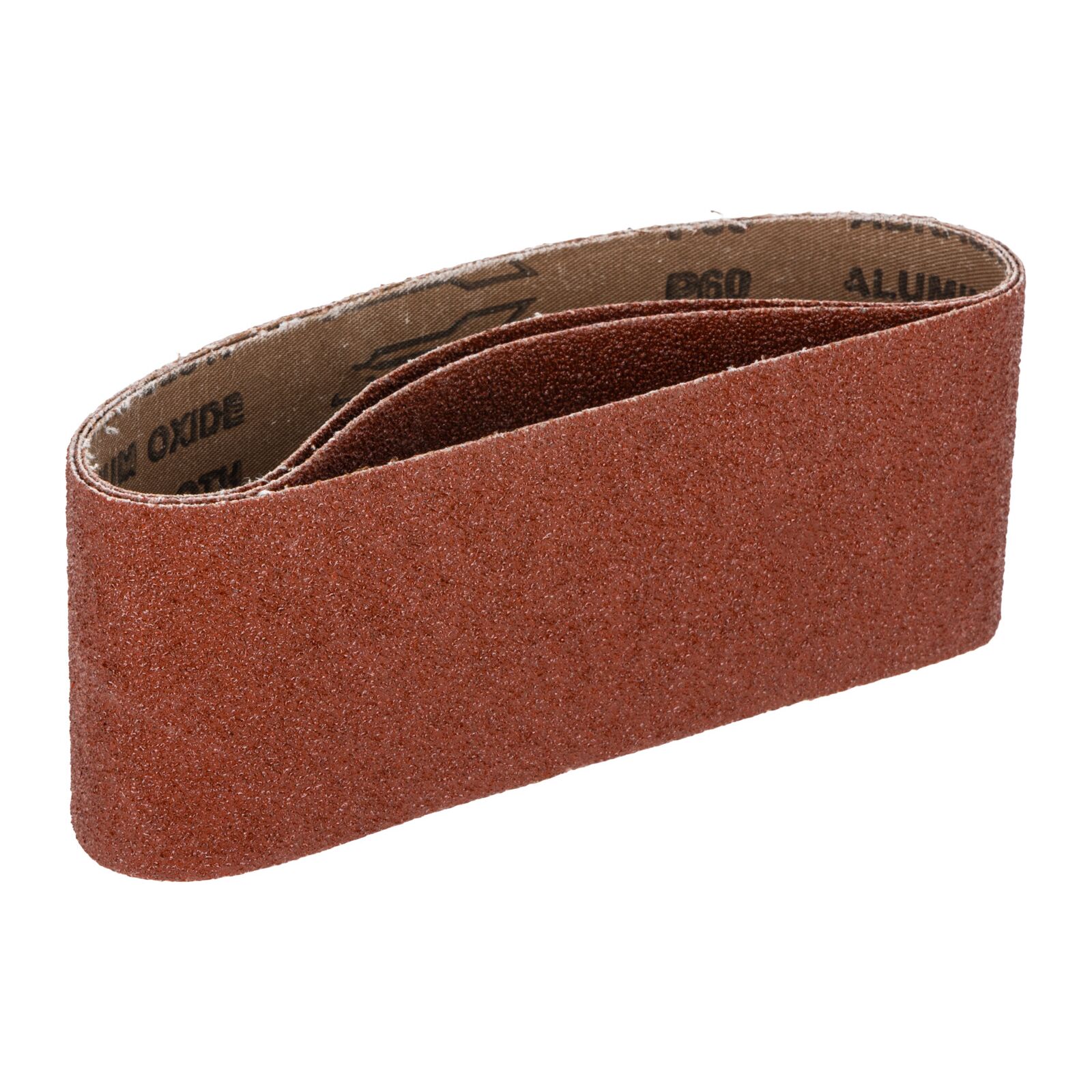 Abrasive Belts 75 x 533 mm, Grit 60, 3 pcs
