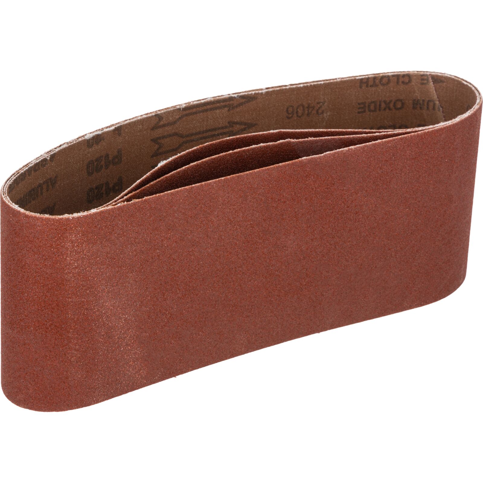 Slipband 100 x 610 mm, korn 120, 3 st