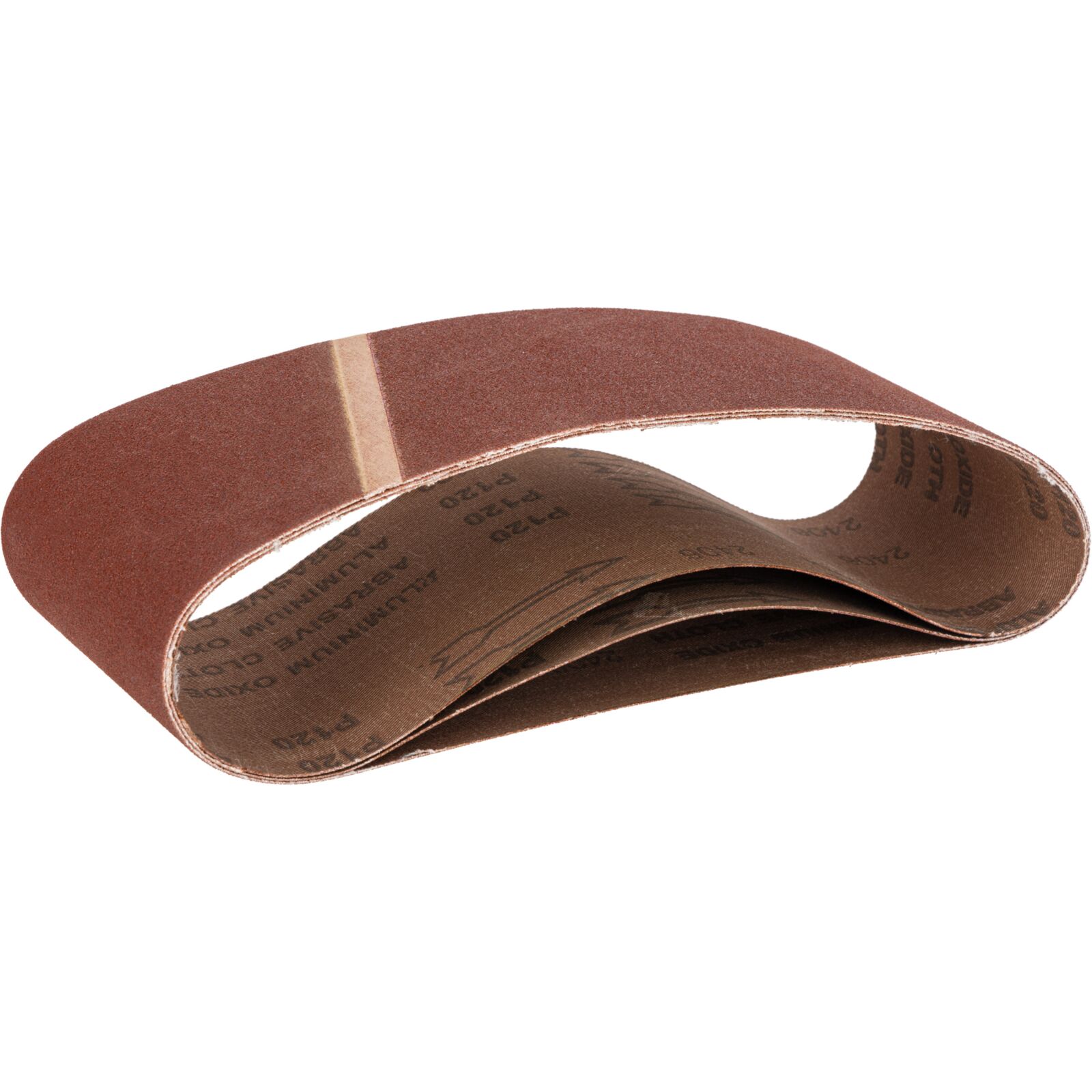 Slipband 100 x 610 mm, korn 120, 3 st