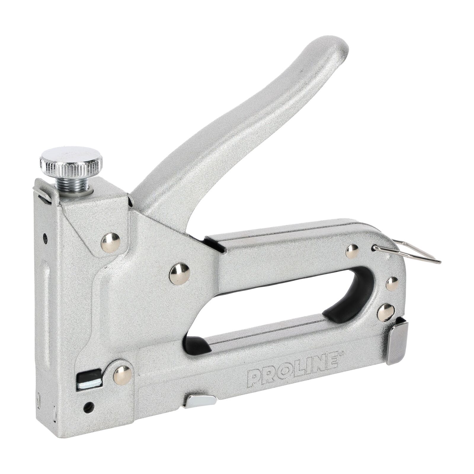 Heavy-Duty Professional Metal Staple Gun 4-14 mm with Power Adjustment, Proline
