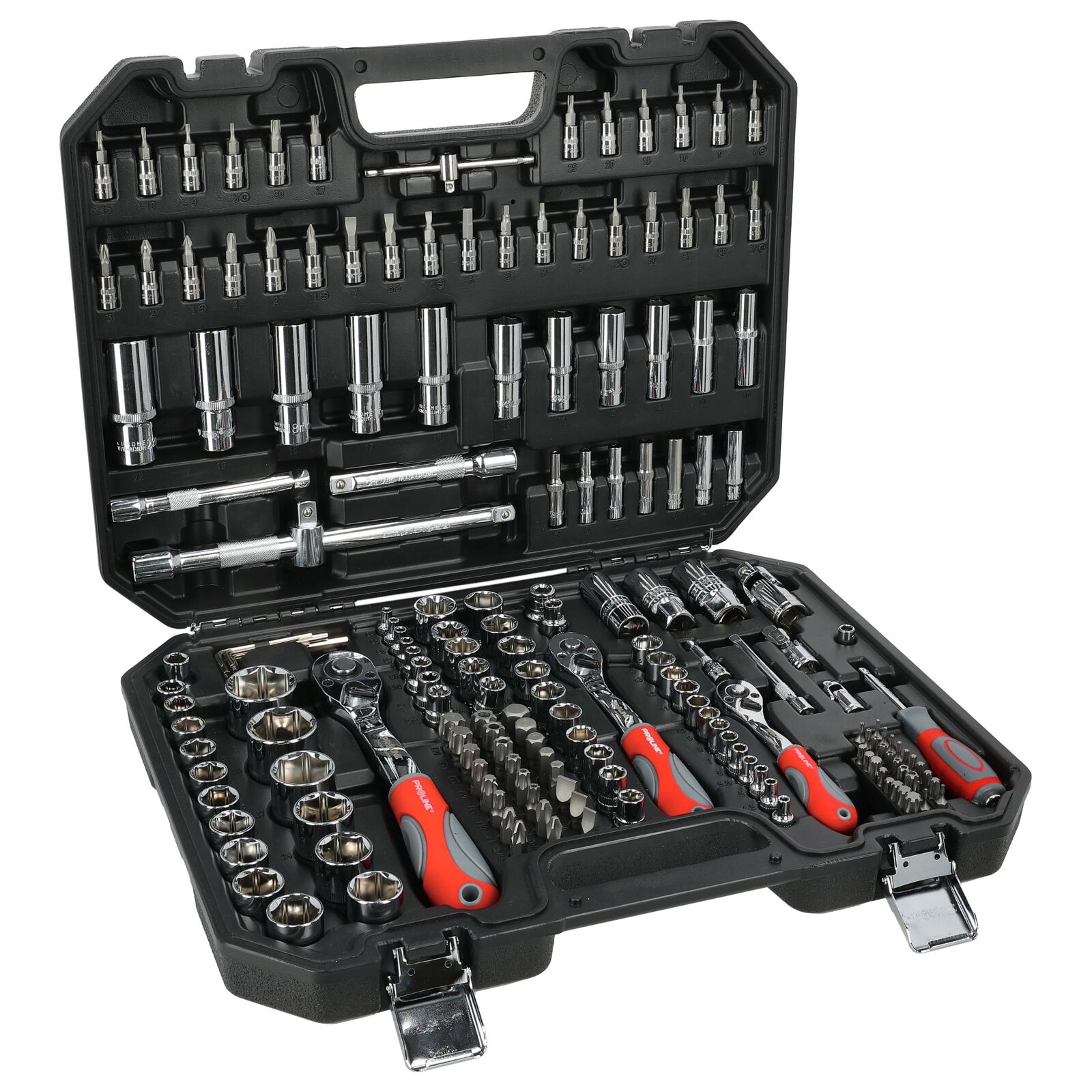Socket set 179 Pieces 1/23/81/4 TORX, Proline