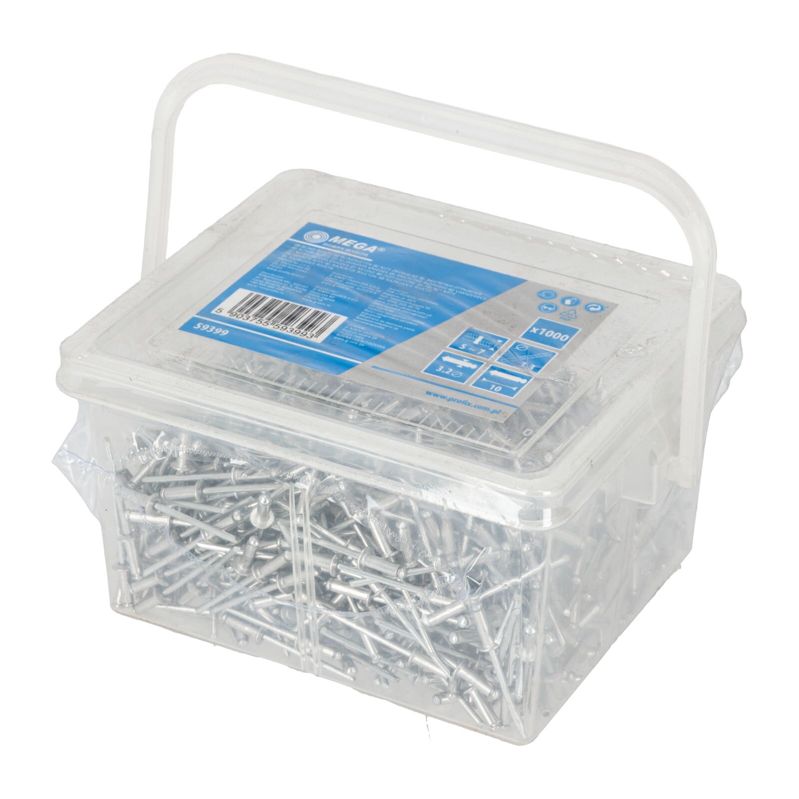 Blind Rivets - 3.210.0 mm, 1000St.