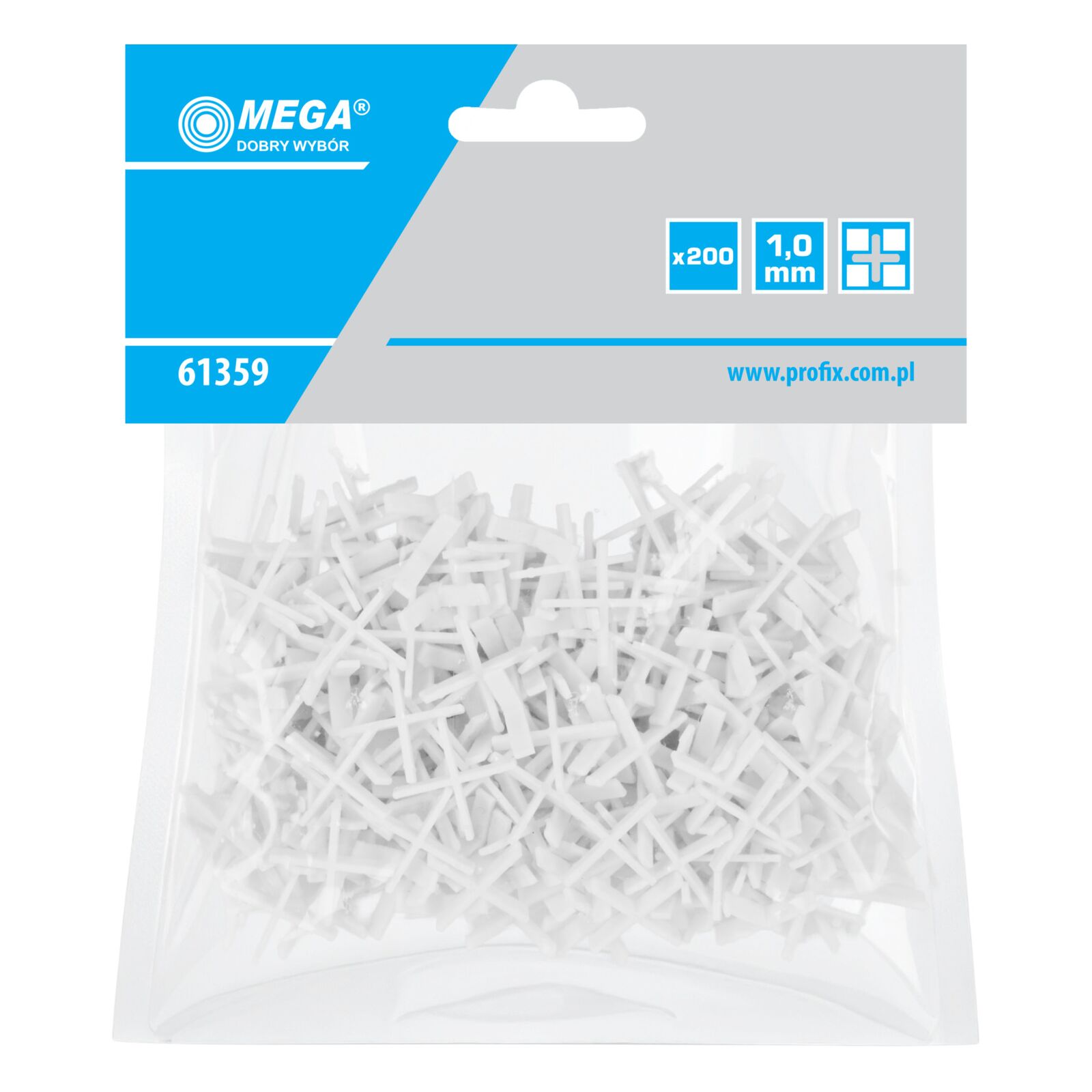 Tile Spacers - 1, 0 mm, 200St