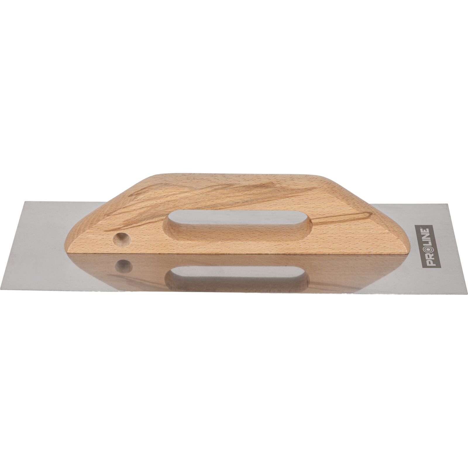 Smooth Stainless Float 380130 mm Wooden Hand