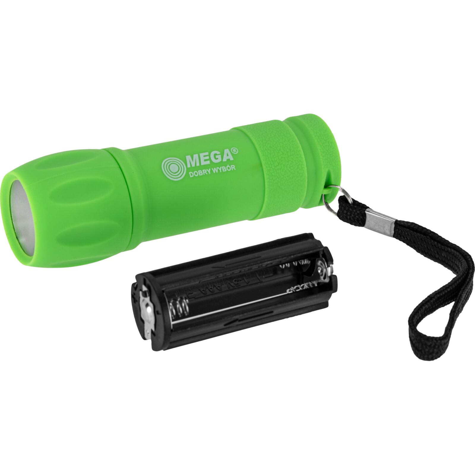 Flashlight COB 100 lm, 3xAAA