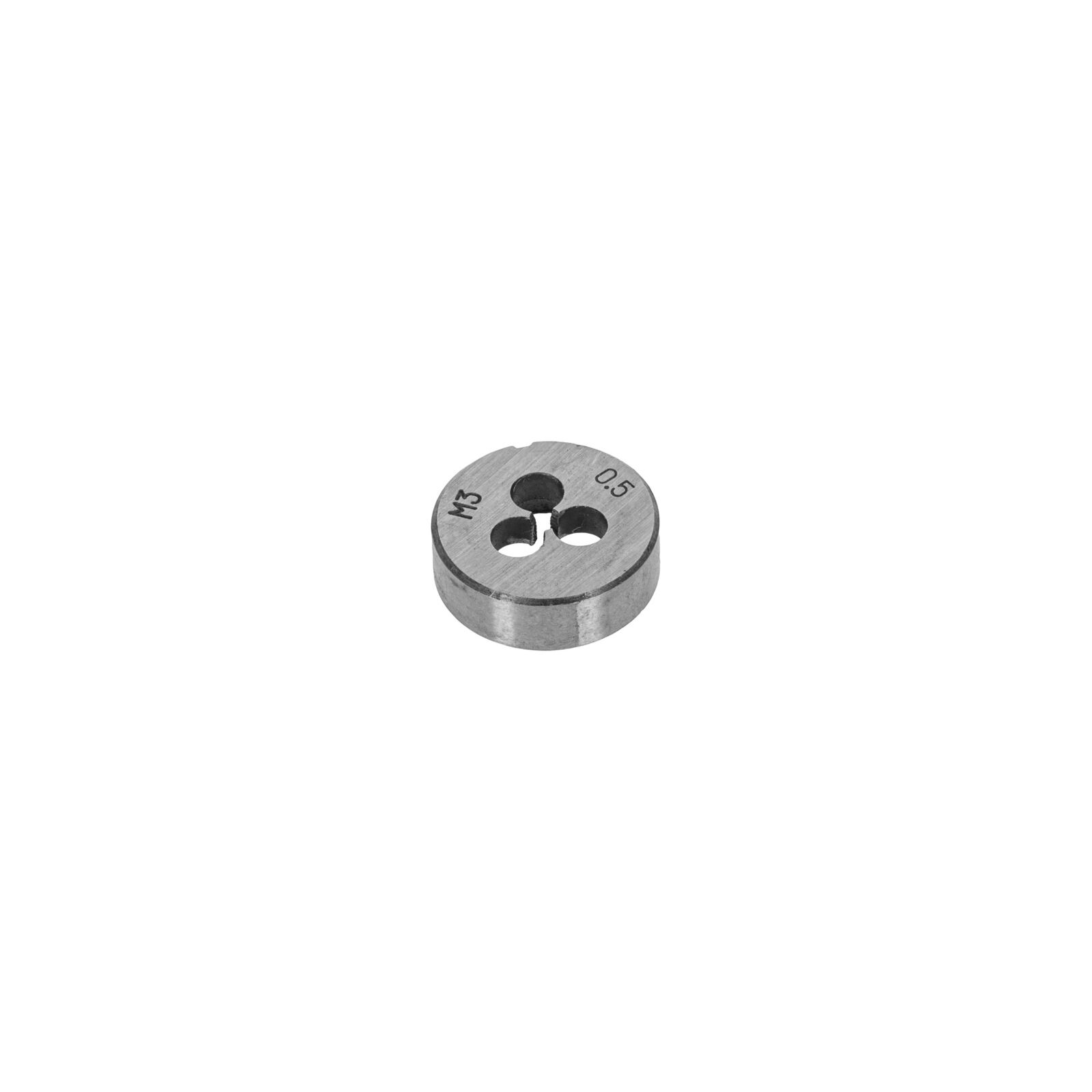 Dies. Carbon Steel. Packed in Round Transparent Plastic Box with Label with Description Etc. Size 3 mm.