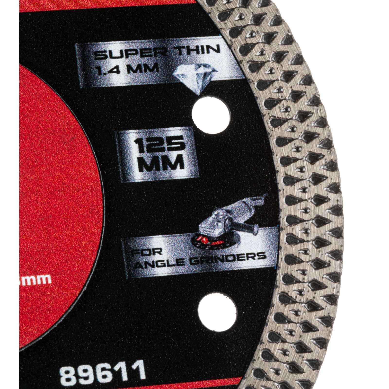 Diamond Cutting Disc Thin 125 mm x 1.4 mm x 10 mm x 22.23 mm, Proline