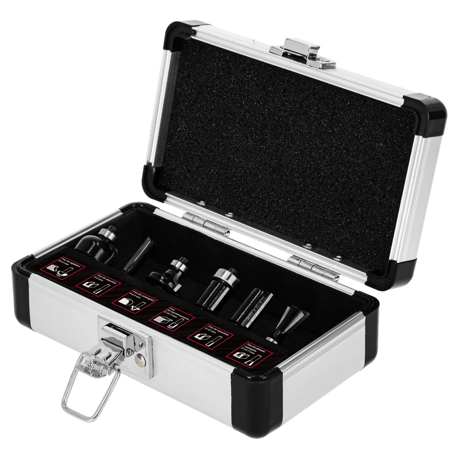 Router Bits set 6 Pieces, Proline