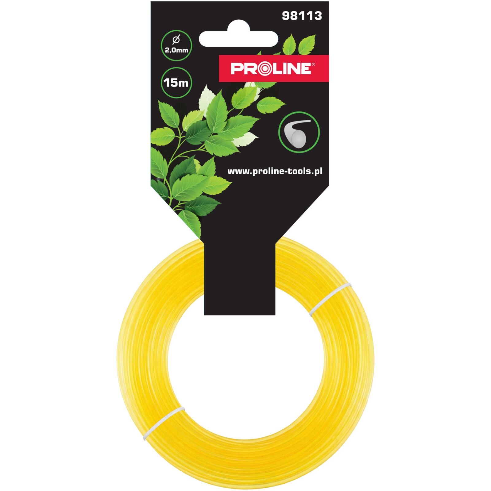 Trimmerlina Rund 2, 0 mm x 15m, Proline