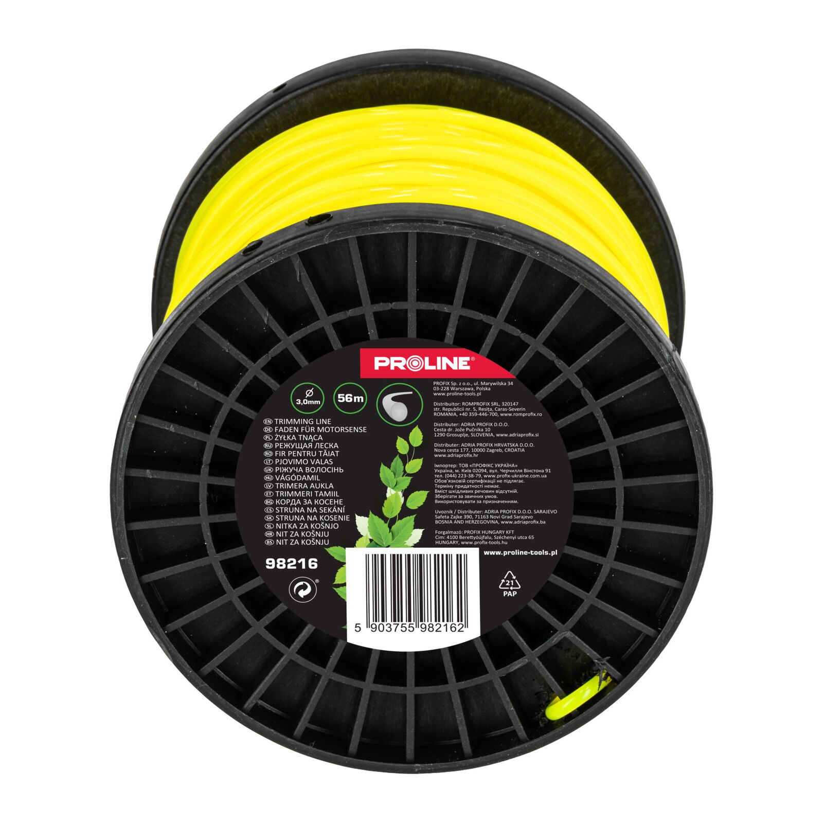 Trimmerlina Rund 3, 0 mm x 90m, Proline