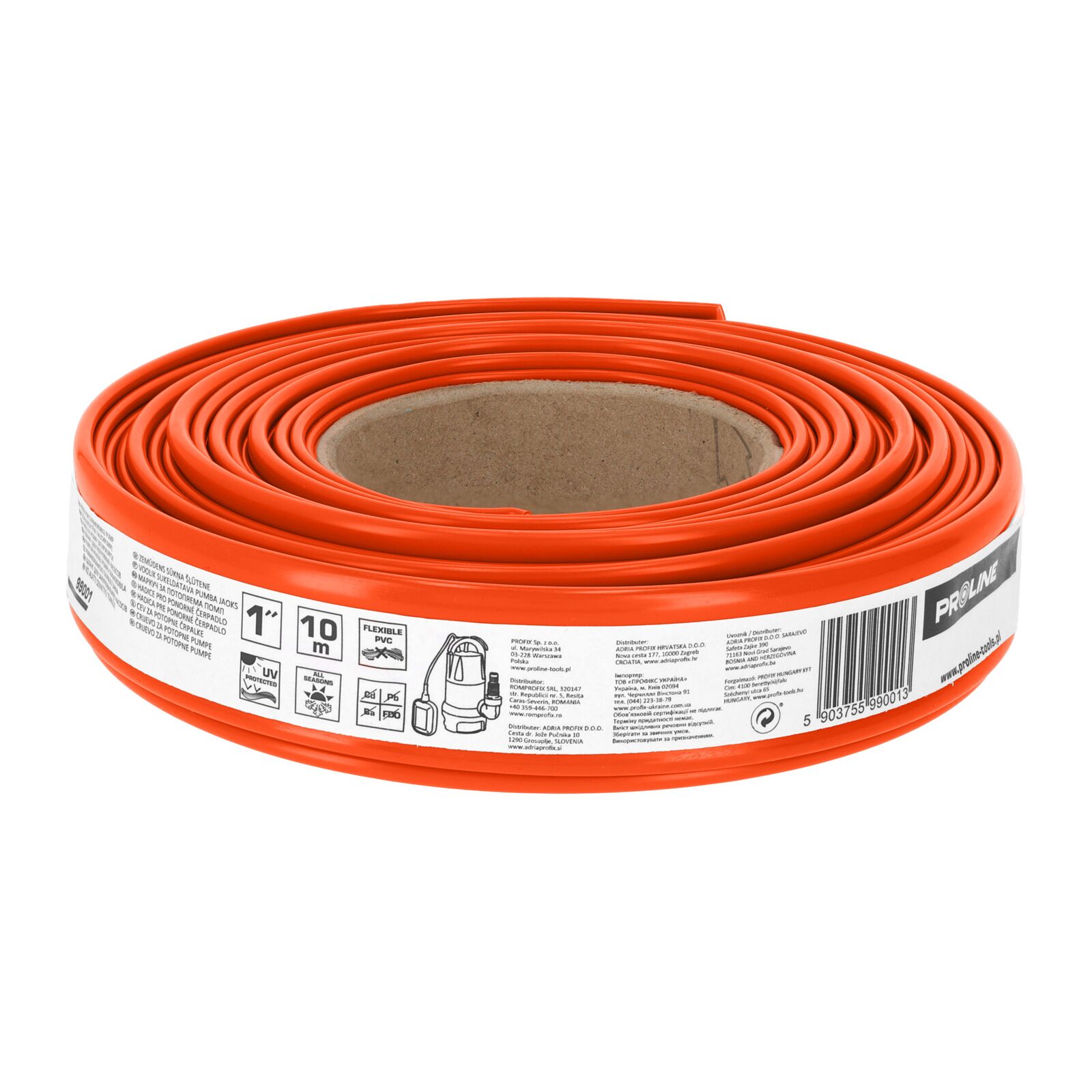 Slang för nedsänkbara pumpar 1, 10 m, Proline