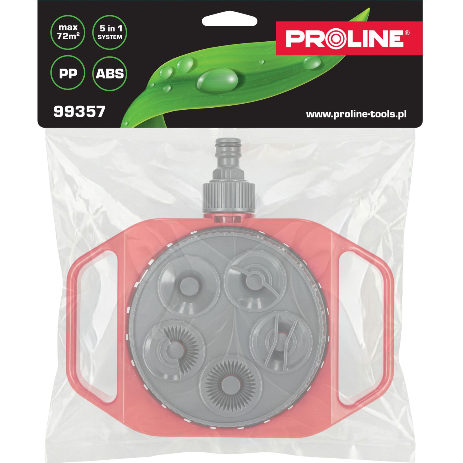 5-i-1 Turret Sprinkler Max 72m², Proline
