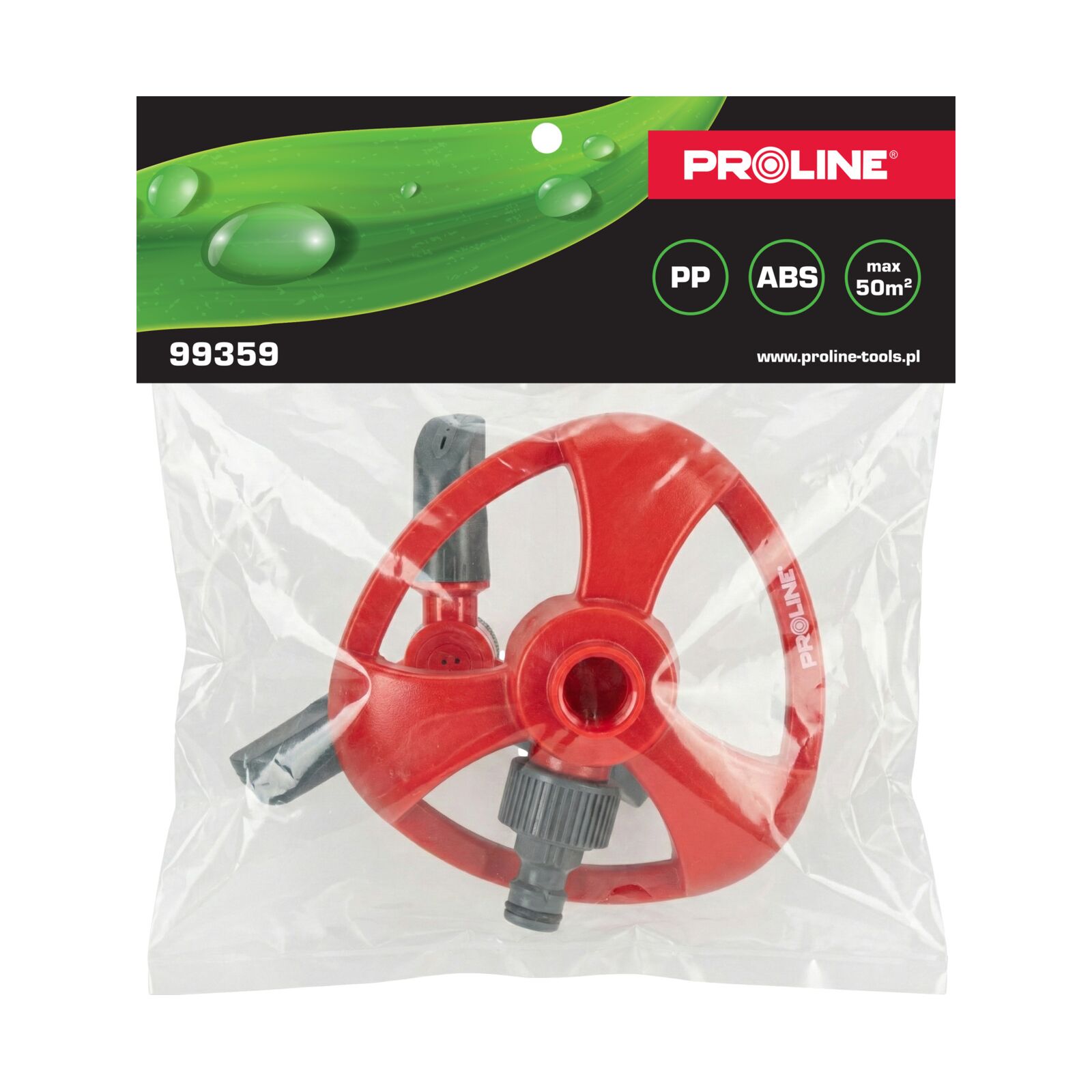 Rotationssprinkler Max 50m², Proline