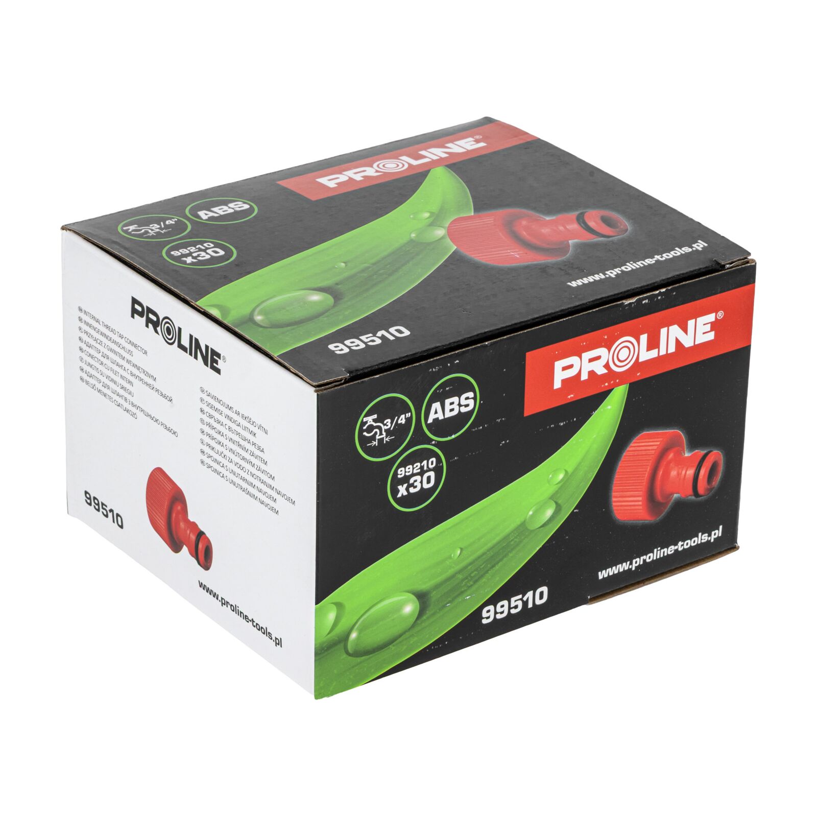 Koppling Invändig Gänga 3/4 Tum, 30-Pack, Proline