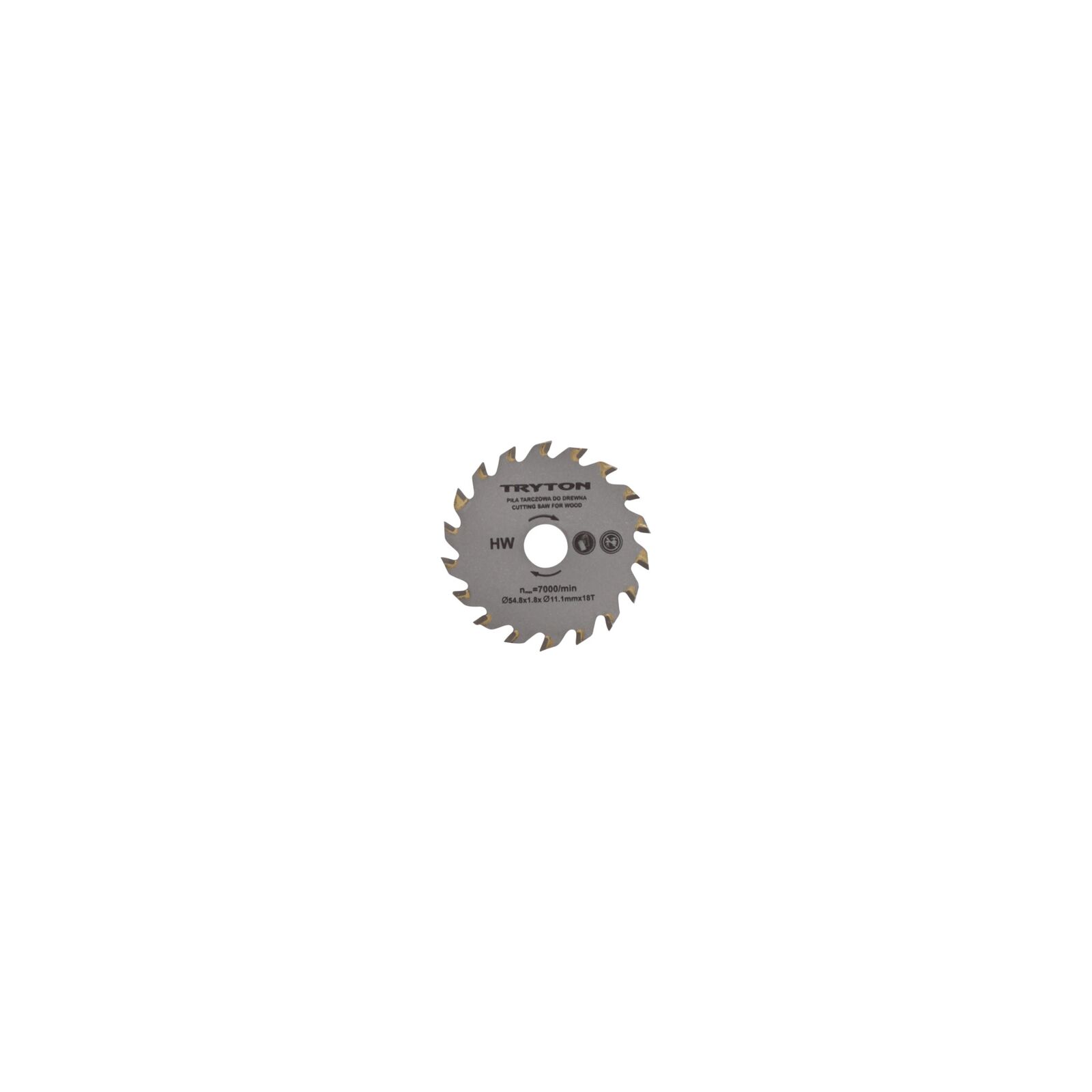 Set of Cutting Saws Tct 54.8 x 11.1 mm for Tpw500K - 3 pcs